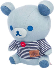 Korilakkuma San-X Original: in Denim Series Plush - Small Plushies Rilakkuma