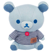 Korilakkuma San-X Original: in Denim Series Plush - Small Plushies Rilakkuma