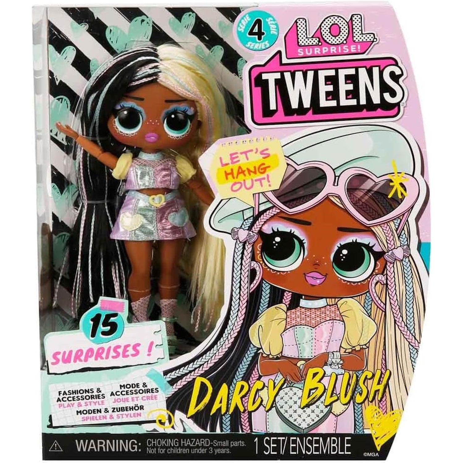 L.O.L. Suprise! Tweens Darcy Blush Doll Toys & Games MGA Entertainment