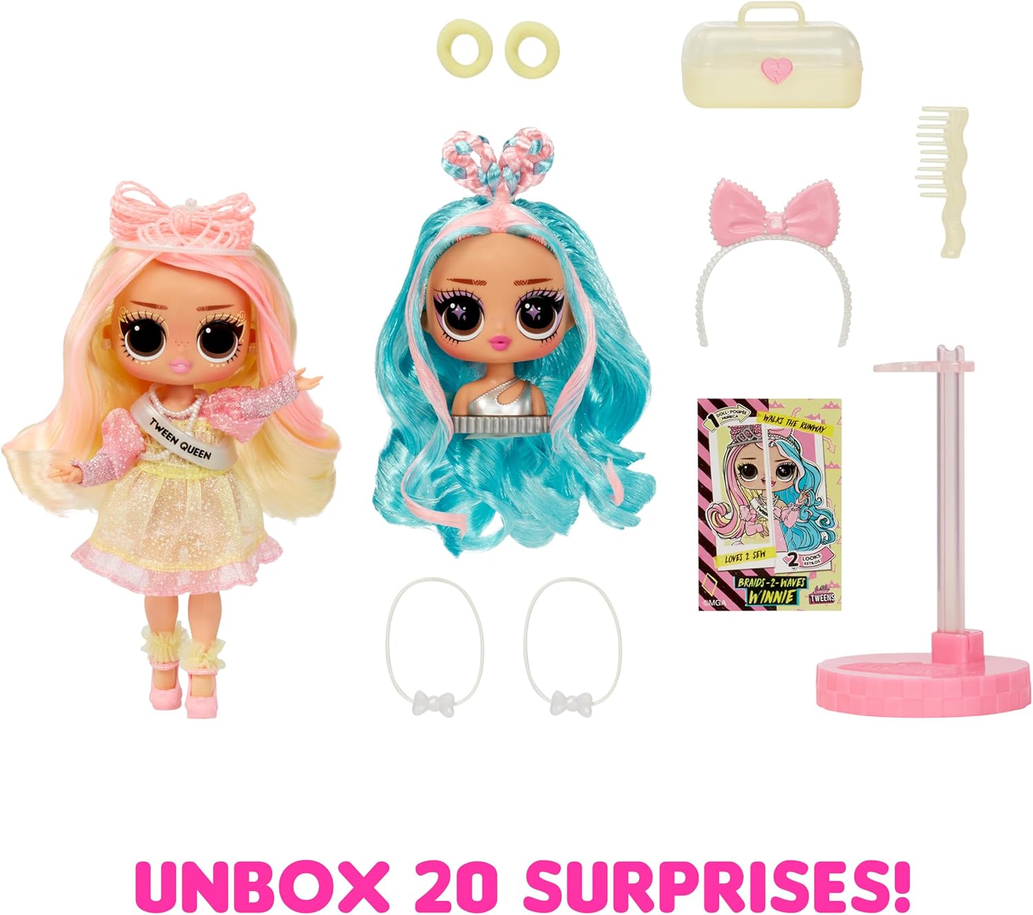 L.O.L. Surprise! Tweens Surprise Swap Braids 2-Waves Winnie Toys & Games MGA Entertainment