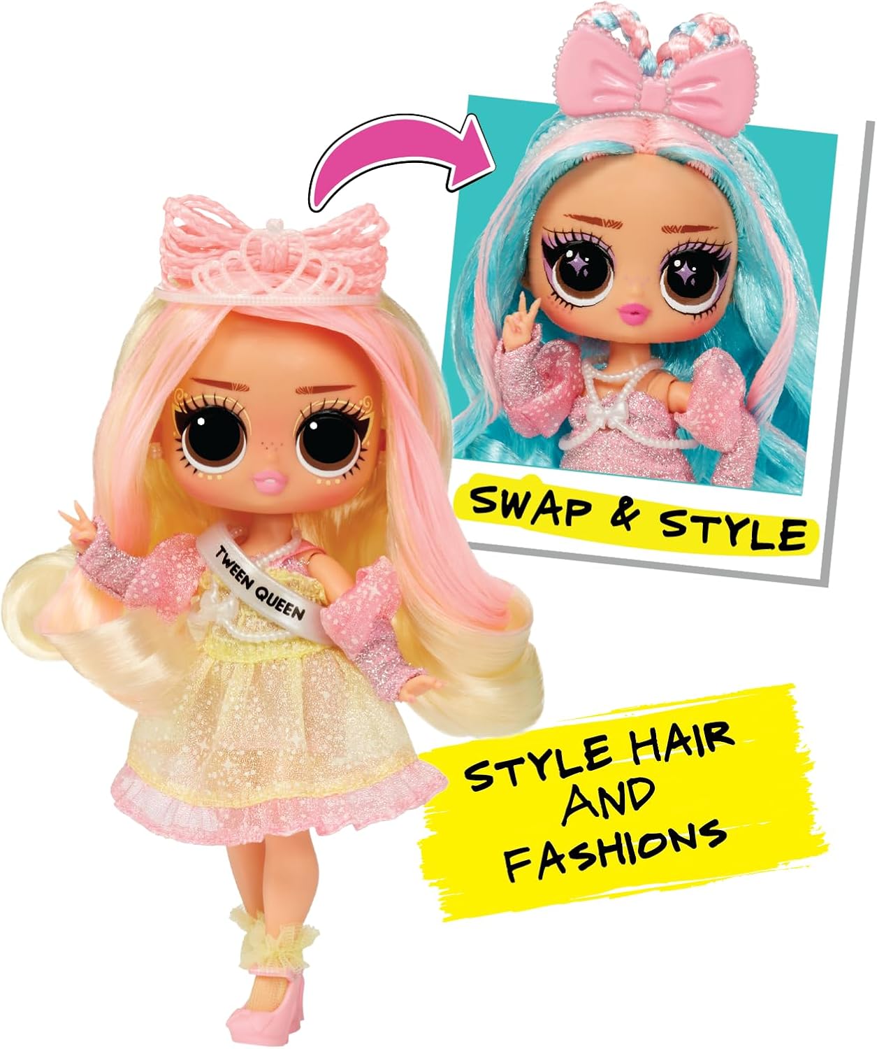 L.O.L. Surprise! Tweens Surprise Swap Braids 2-Waves Winnie Toys & Games MGA Entertainment