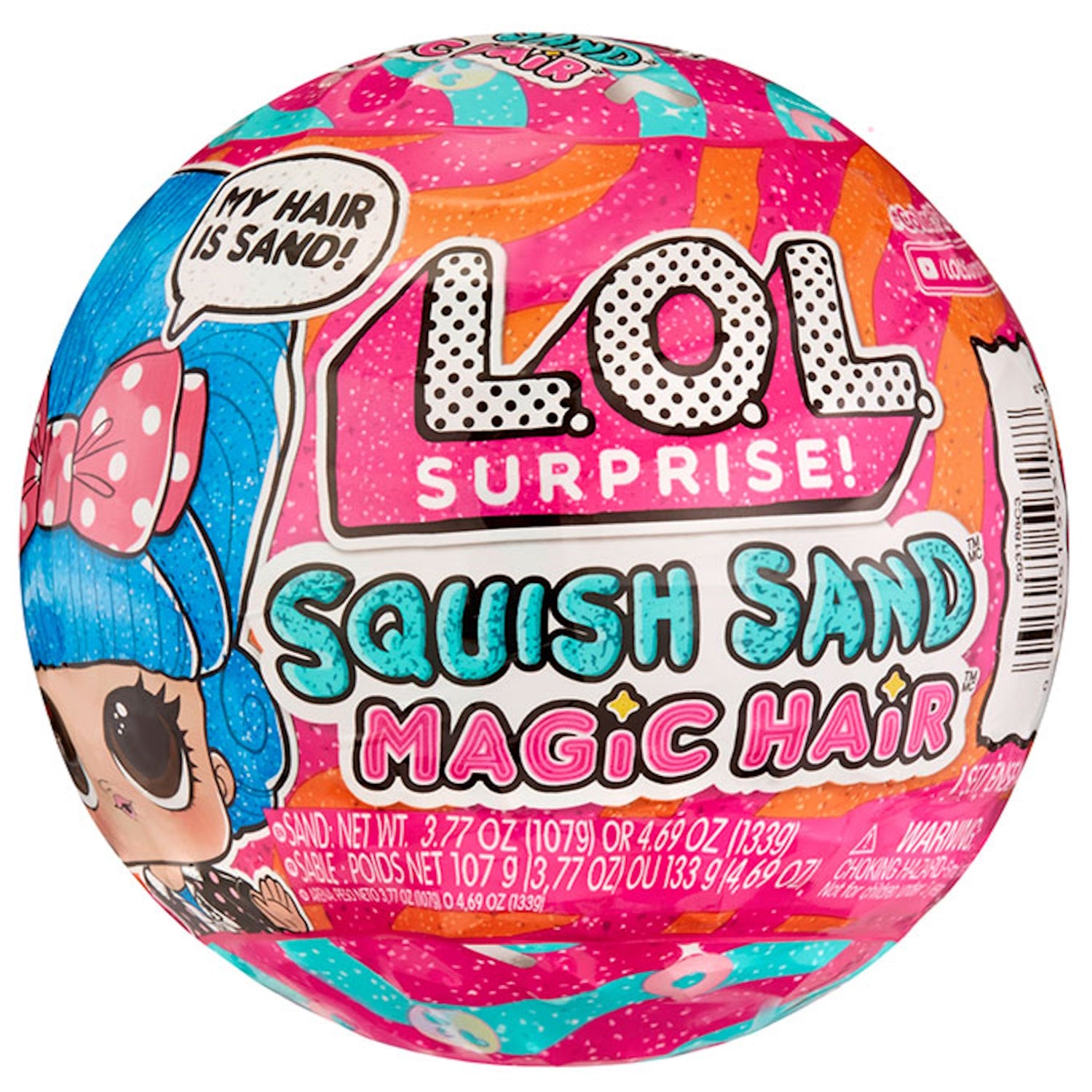 L.O.L. Surprise! Squish Sand Magic Hair Tots Toys & Games MGA Entertainment