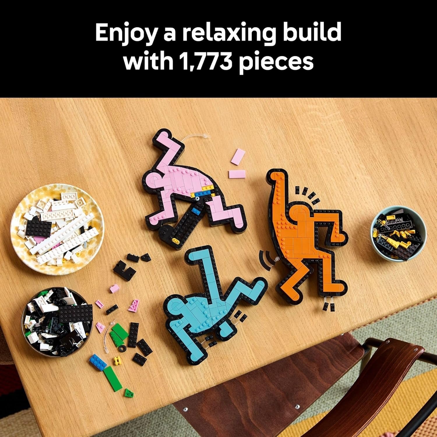 LEGO: Art [Keith Haring – Dancing Figures #31216] LEGO LEGO