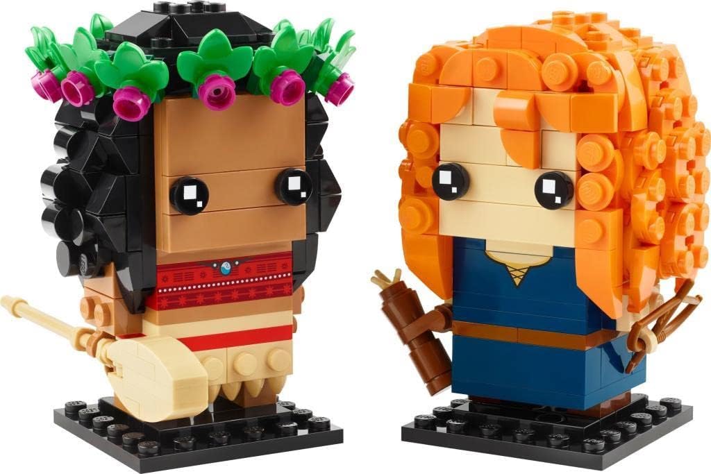 LEGO Brickheads: Disney Moana and Merida - 410 Piece Building Set [LEGO, #40621] LEGO LEGO