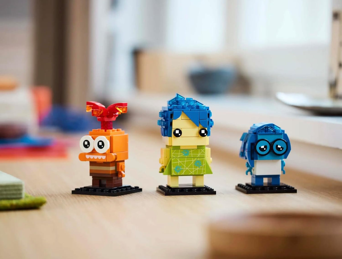 LEGO Brickheadz: Inside Out 2 Joy, Sadness and Anxiety - 300 Piece Building Set [LEGO, #40749] LEGO LEGO
