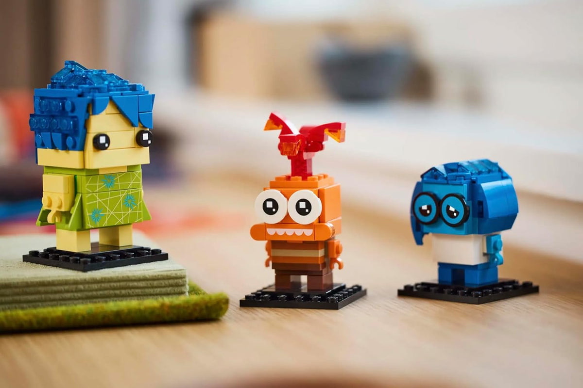 LEGO Brickheadz: Inside Out 2 Joy, Sadness and Anxiety - 300 Piece Building Set [LEGO, #40749] LEGO LEGO