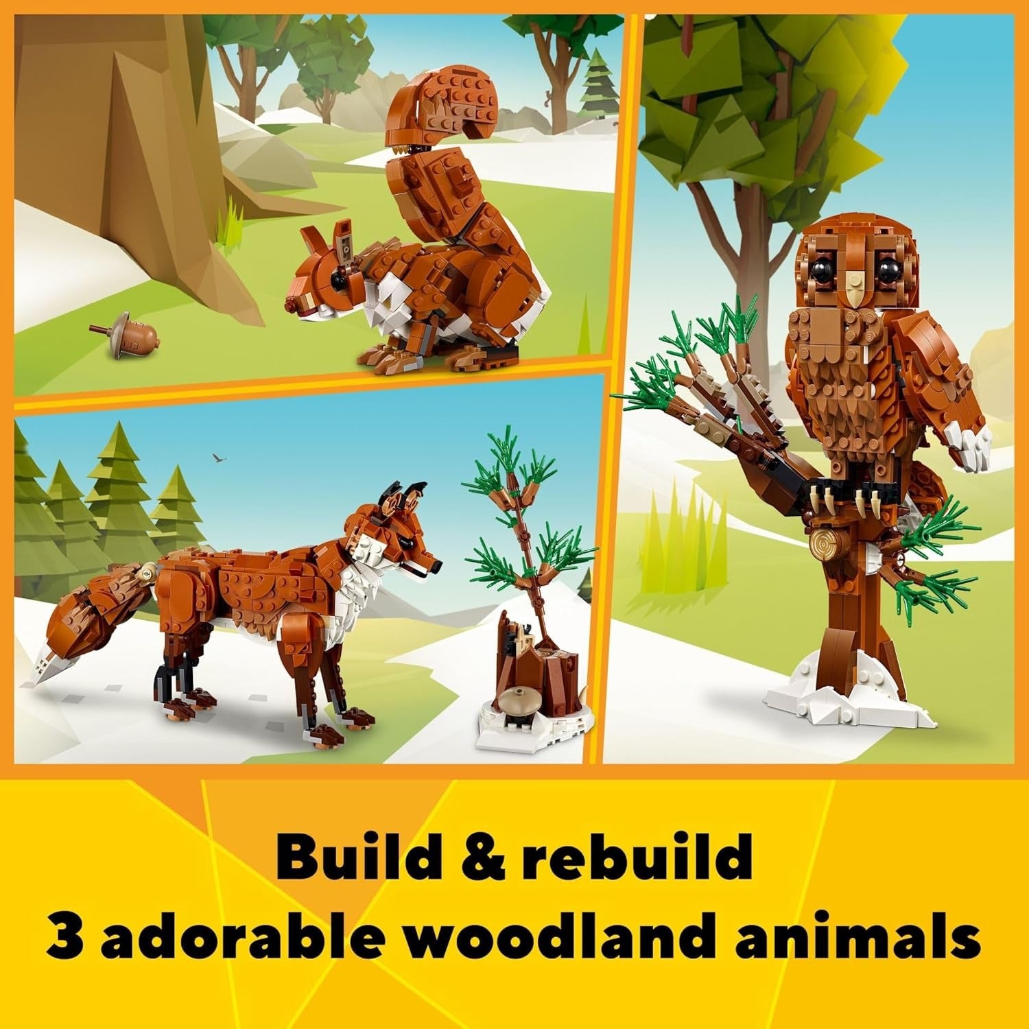 LEGO: Creator [Forest Animals: Red Fox #31154] LEGO LEGO
