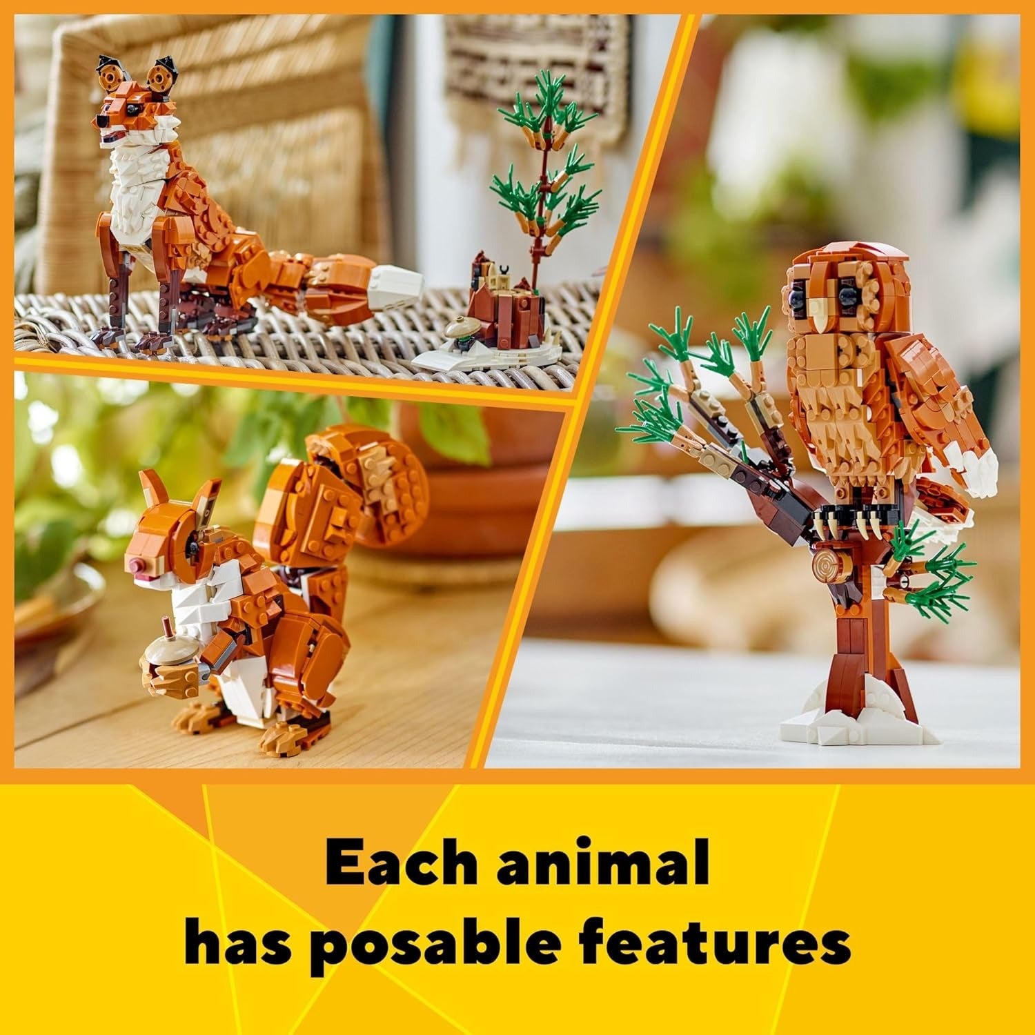 LEGO: Creator [Forest Animals: Red Fox #31154] LEGO LEGO