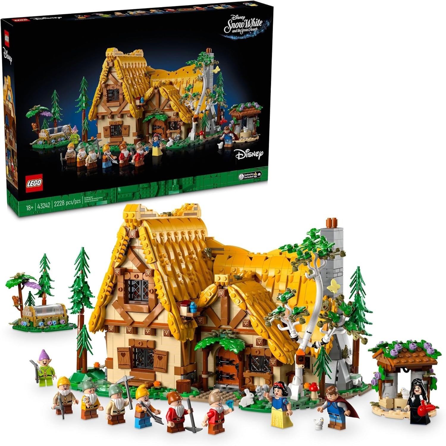 LEGO: Disney [Snow White and the Seven Dwarfs' Cottage #43242] LEGO LEGO