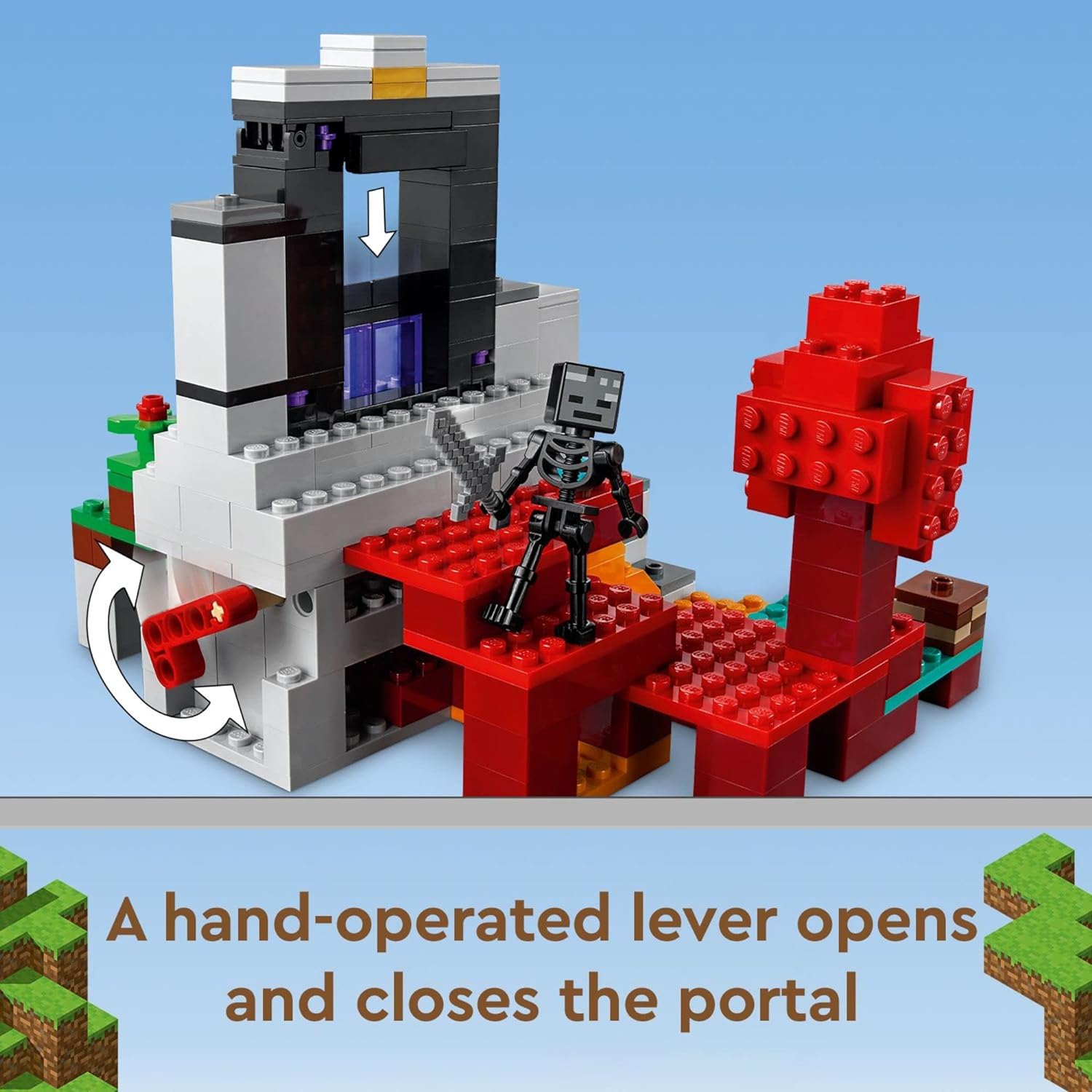LEGO Minecraft: The Ruined Portal - 316 Piece Building Kit [LEGO, #21172] LEGO LEGO