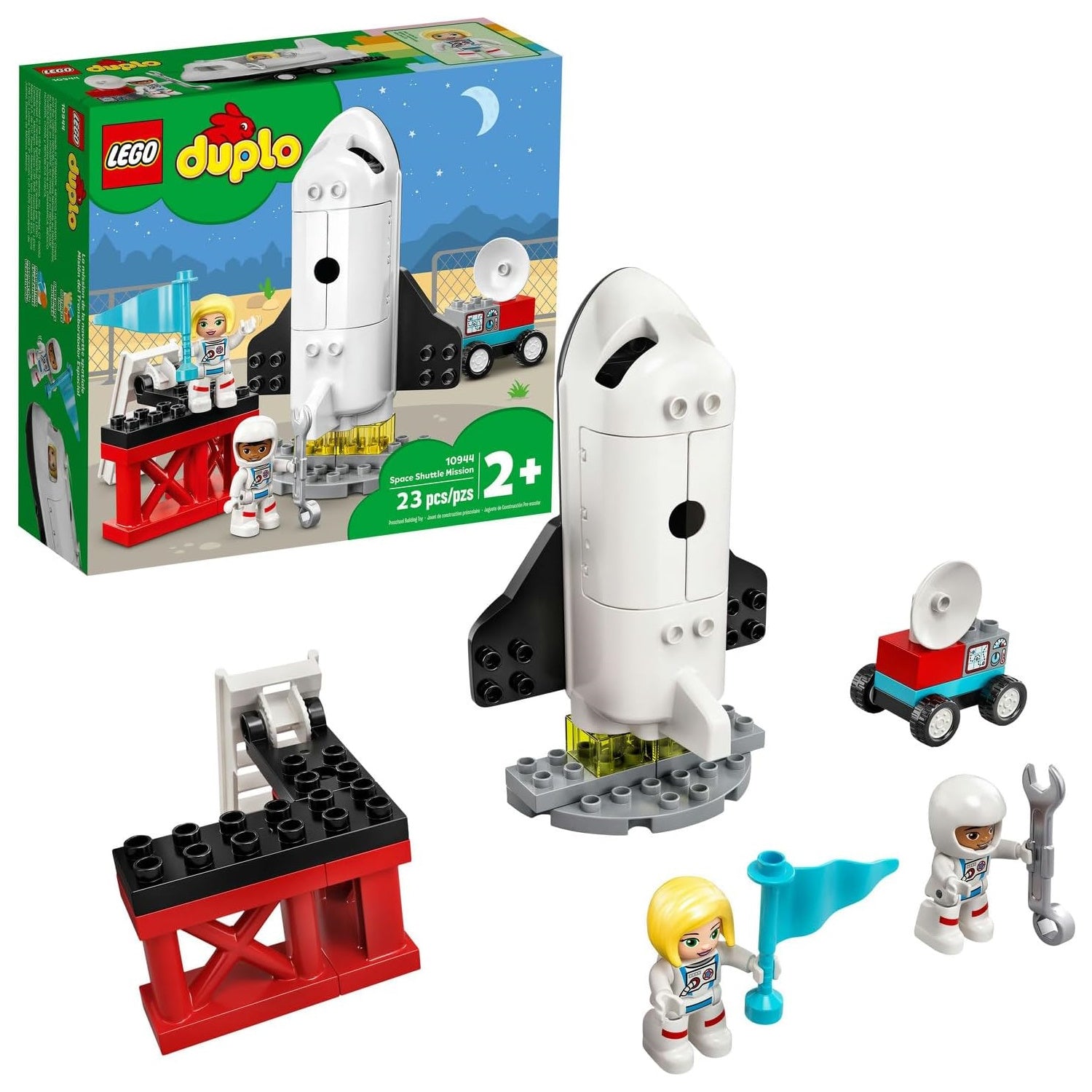 LEGO Duplo: Space Shuttle Mission - 23 Piece Building Set [LEGO, #10944] LEGO LEGO