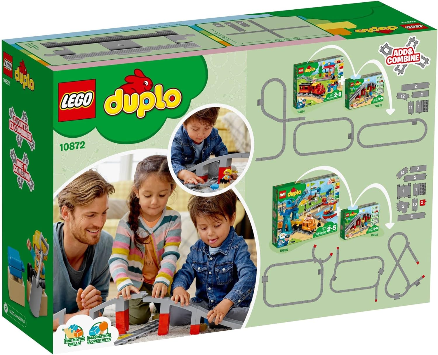 LEGO: Duplo Train Bridge and Track - 26 Piece Building Kit [LEGO, #10872] LEGO LEGO