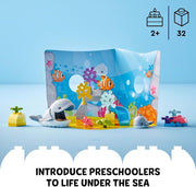 LEGO Duplo: Wild Animals of the Ocean - 32 Piece Building Set [LEGO #10972] LEGO LEGO