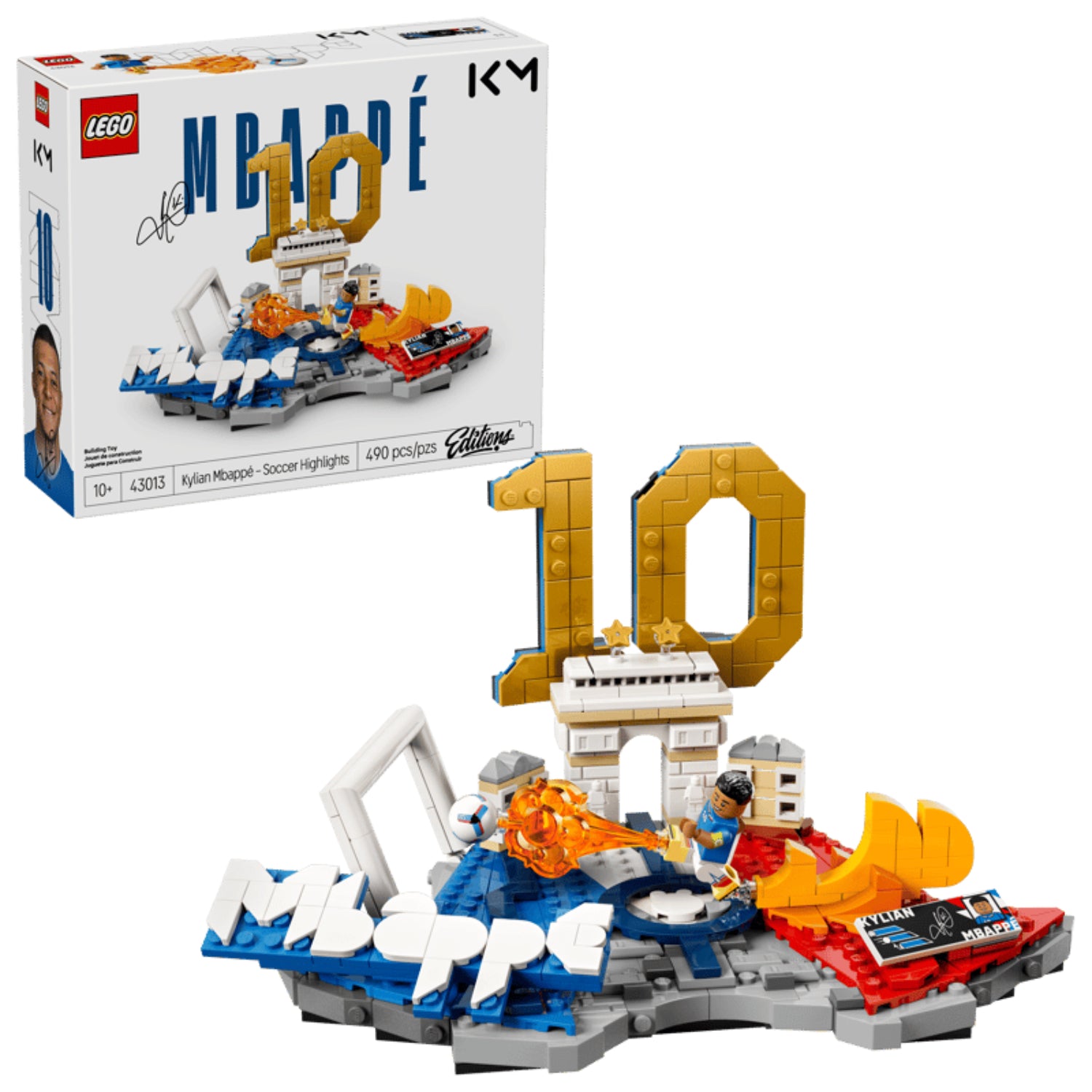 LEGO: Editions [Kylian Mbappé – Soccer Highlights #43013] LEGO LEGO