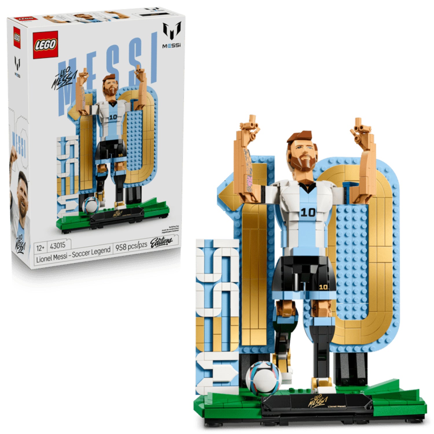 LEGO: Editions [Lionel Messi - Soccer Legend #43015] LEGO LEGO