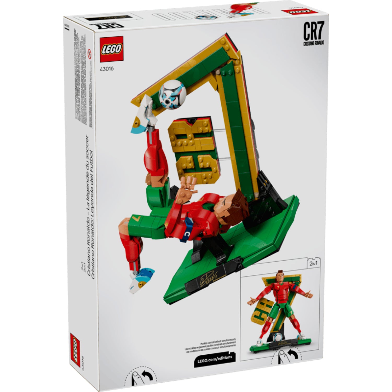 LEGO: Editions [Cristiano Ronaldo - Soccer Legend #43016] LEGO LEGO