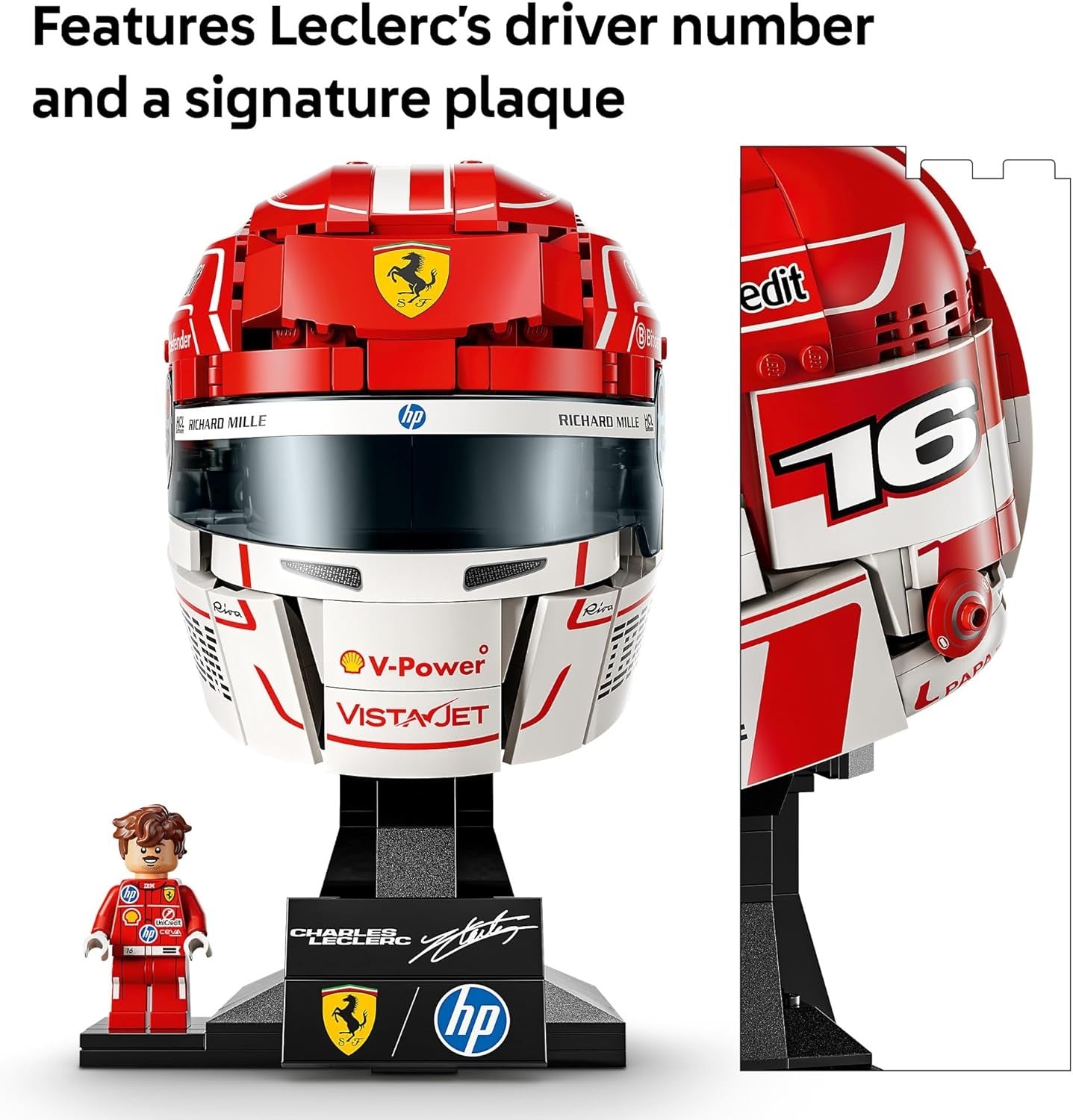 LEGO Editions: Scuderia Ferrari HP - Charles Leclerc Helmet [LEGO, #43014] LEGO LEGO