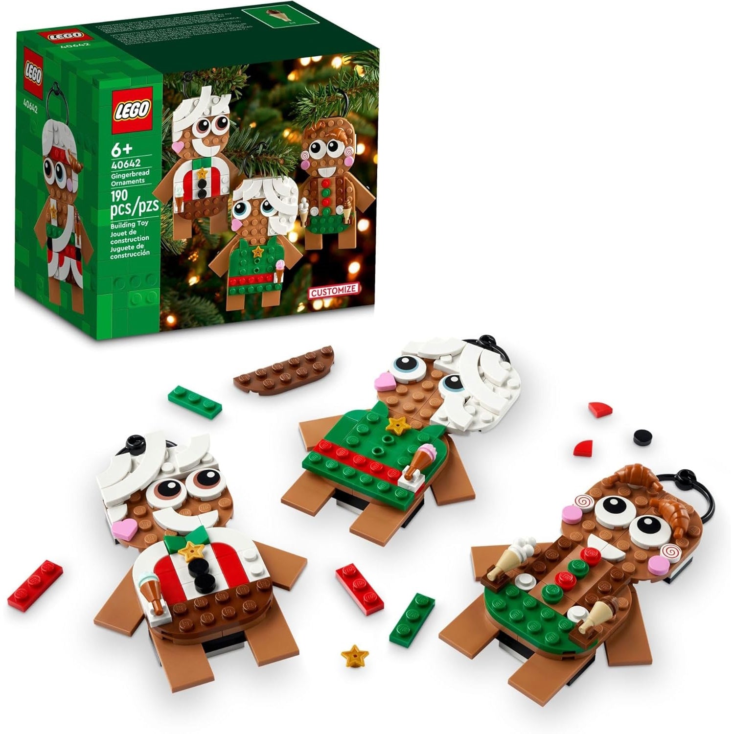 LEGO: Holidays [Gingerbread Ornaments #40642] LEGO LEGO