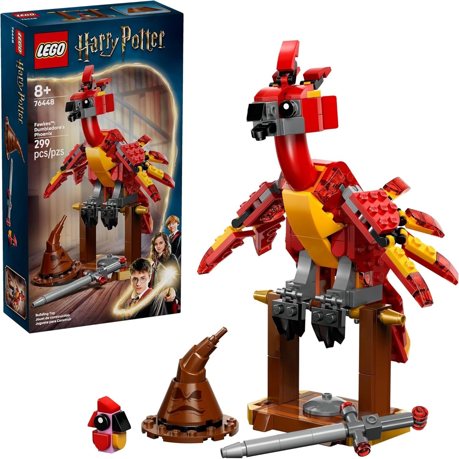 LEGO Harry Potter: Fawkes - Dumbledore's Phoenix [LEGO, #76448] LEGO LEGO