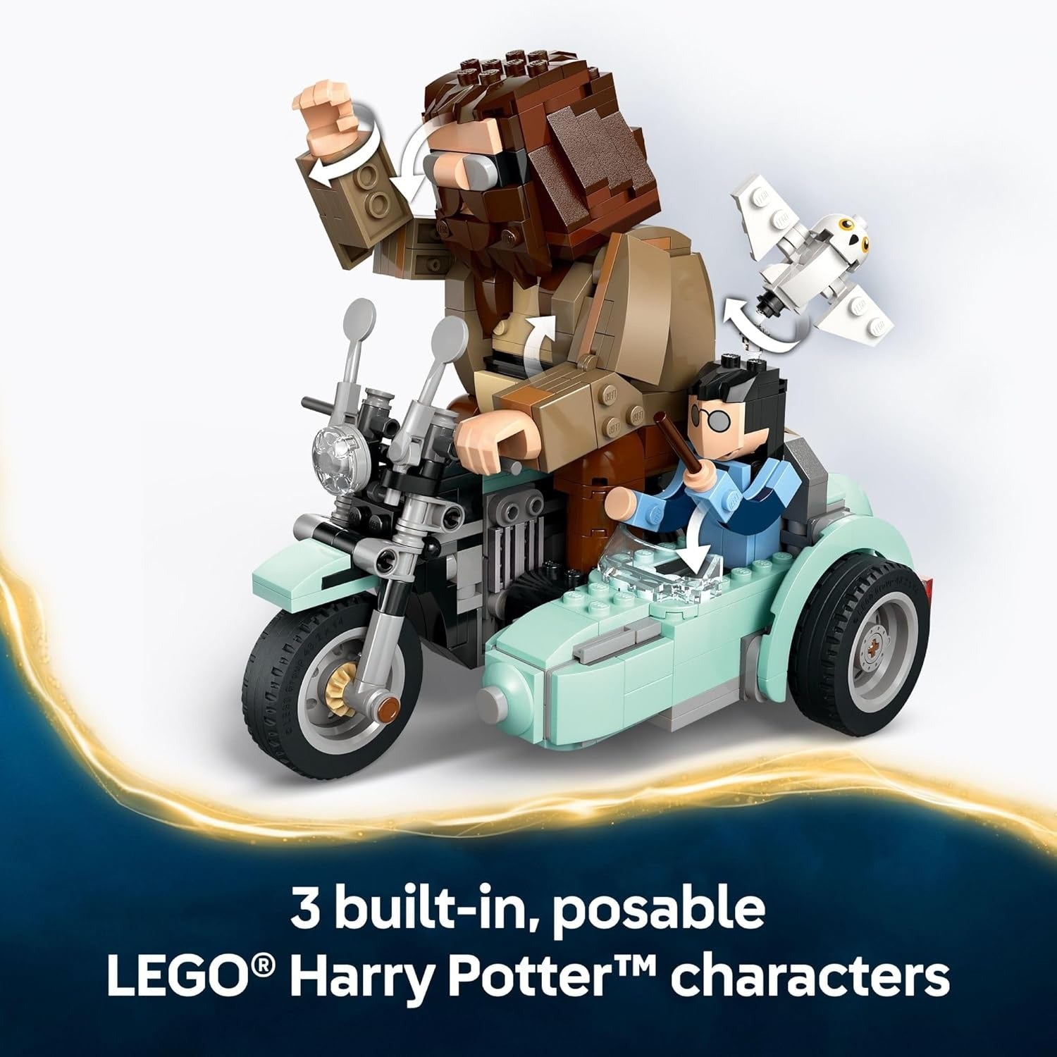 LEGO Harry Potter: Hagrid and Harry's Motorcycle Ride [LEGO, #76443] LEGO LEGO