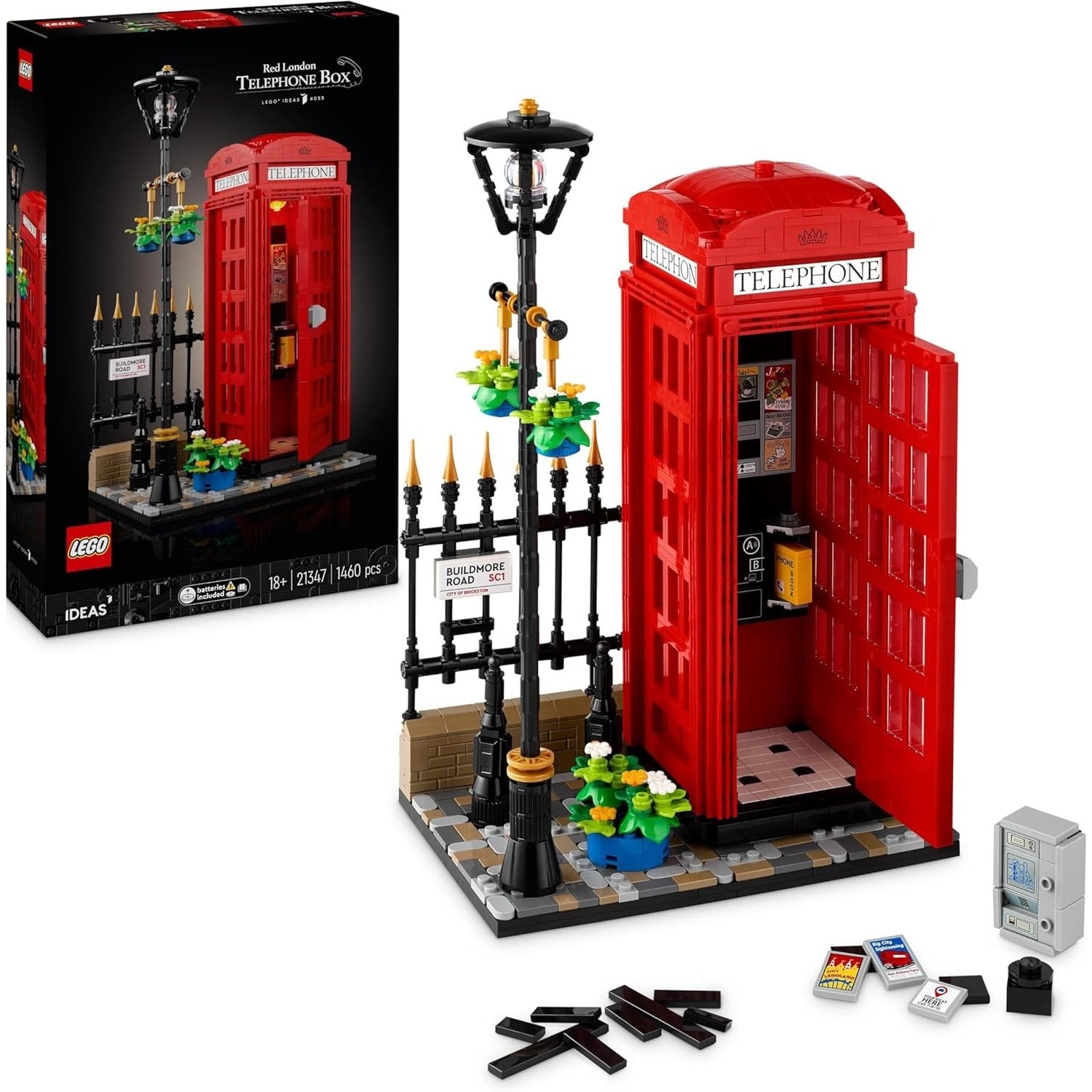 LEGO: Ideas [Red London Telephone Box #21347] LEGO LEGO