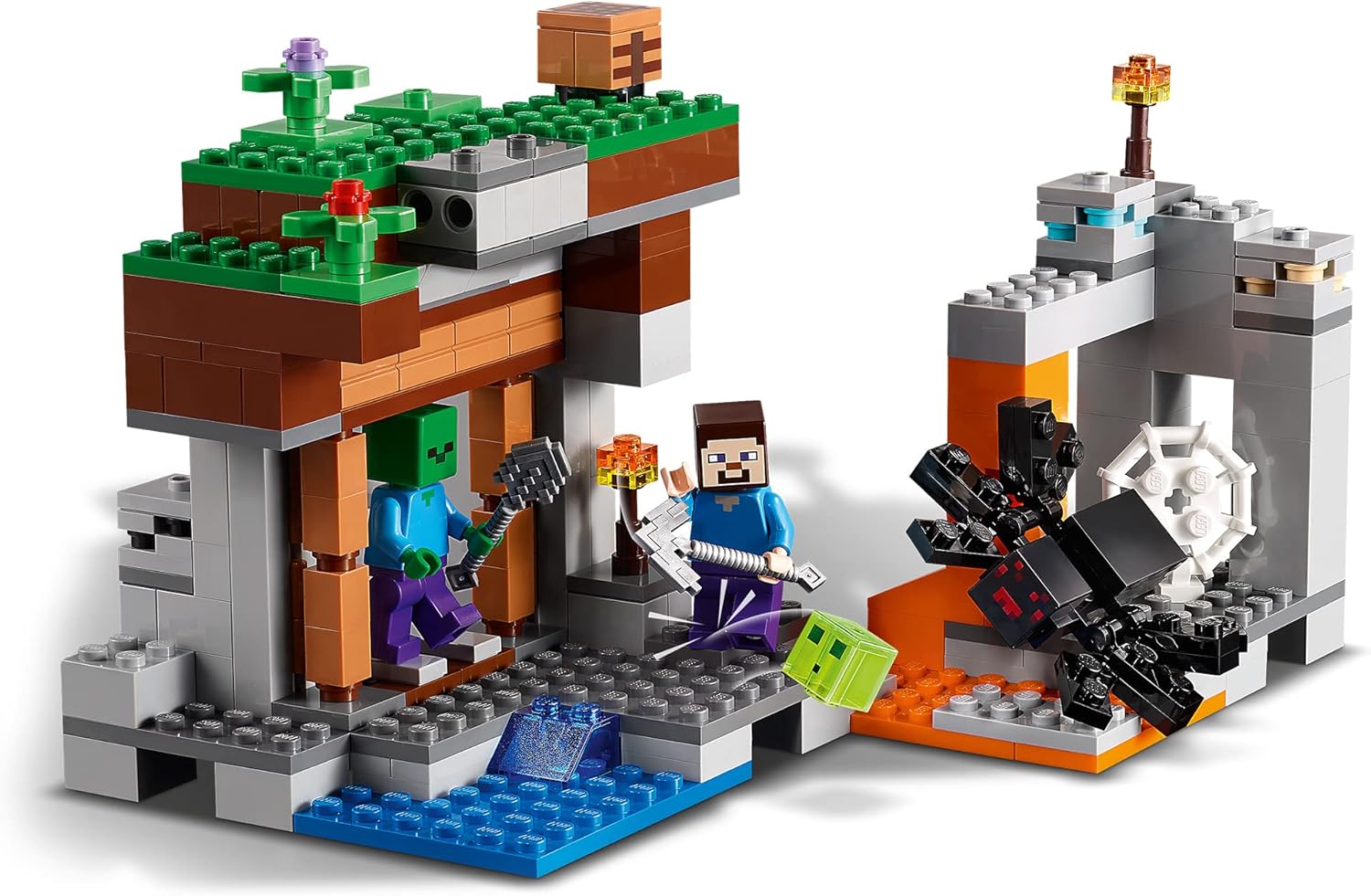 LEGO Minecraft: "Abandoned" Mine - 248 Piece Building Kit [LEGO, #21166] LEGO LEGO