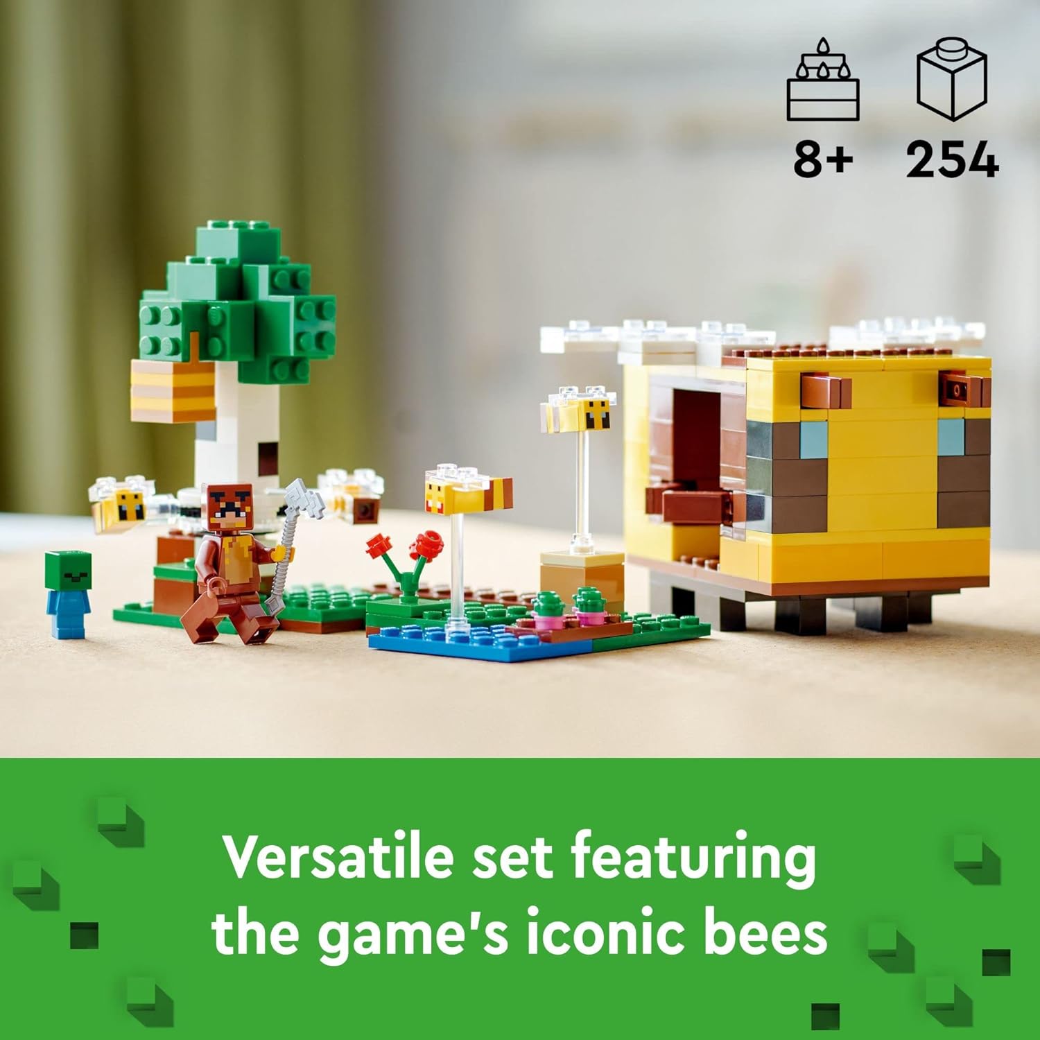 LEGO: Minecraft The Bee Cottage - 254 Piece Building Kit [LEGO #21241] LEGO LEGO