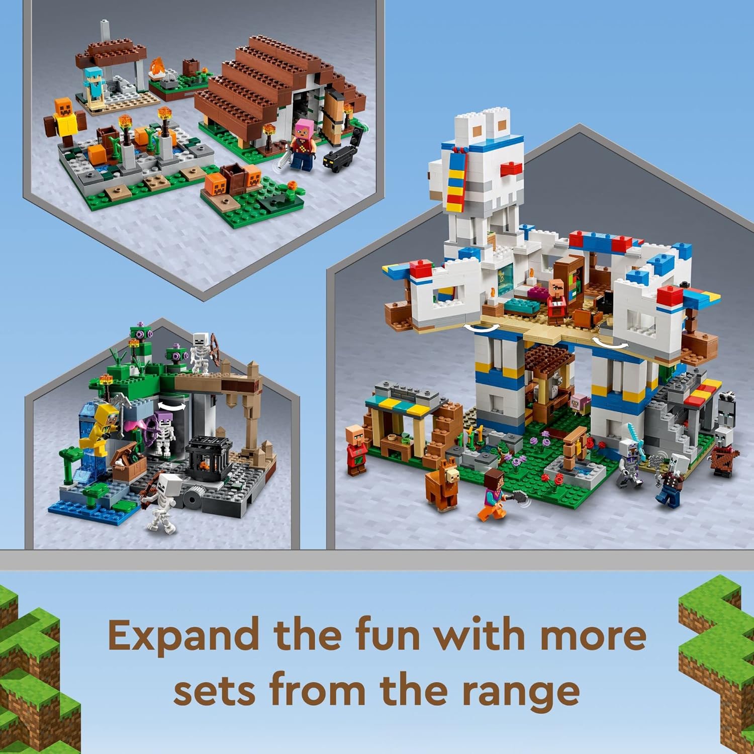 LEGO: Minecraft The Skeleton Dungeon - 364 Piece Building Kit [LEGO, #21189] LEGO LEGO