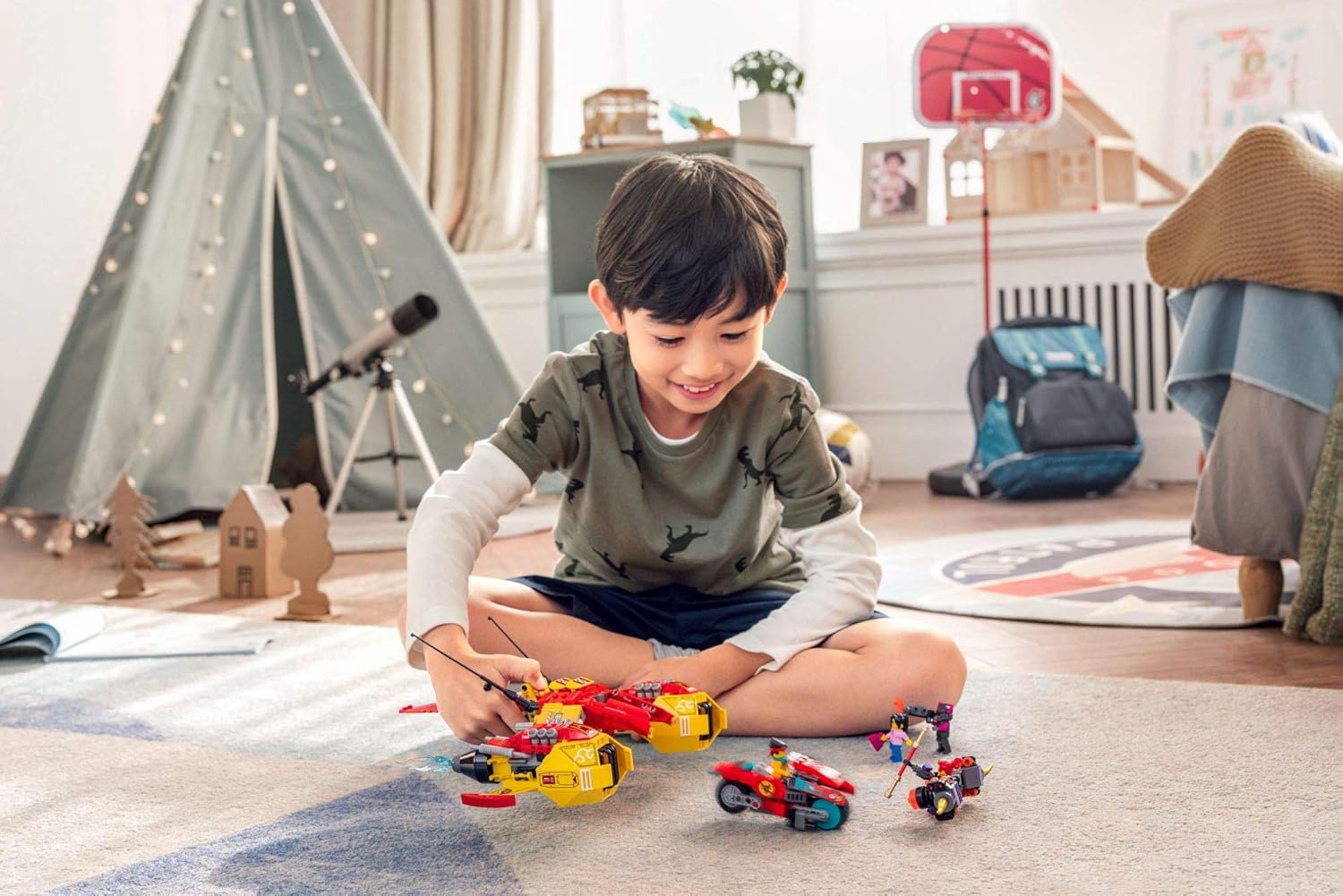 LEGO: Monike Kid's Cloud Jet - 529 Piece Building Kit [LEGO, #80008] LEGO LEGO