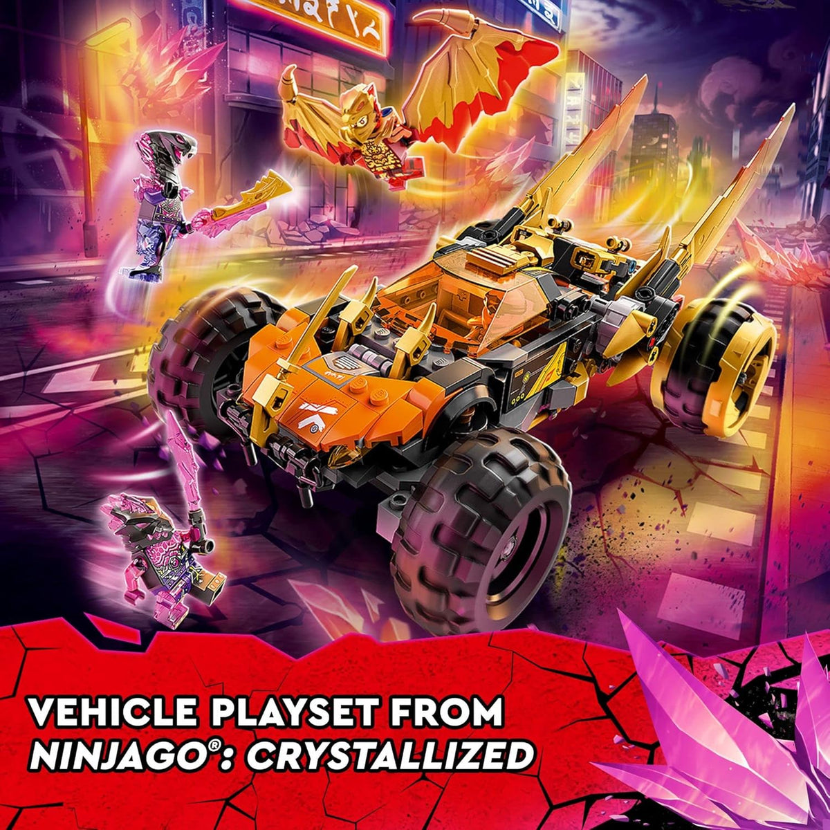 LEGO Ninjago: Cole’s Dragon Cruiser - 384 Piece Building Set [LEGO, #71769] LEGO LEGO