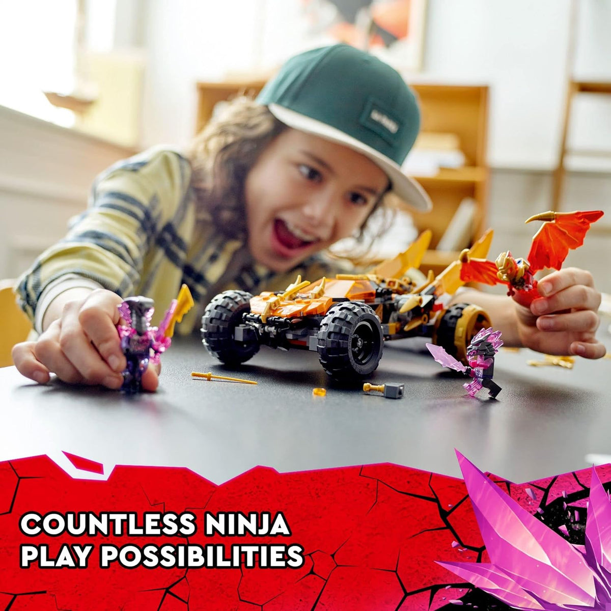 LEGO Ninjago: Cole’s Dragon Cruiser - 384 Piece Building Set [LEGO, #71769] LEGO LEGO