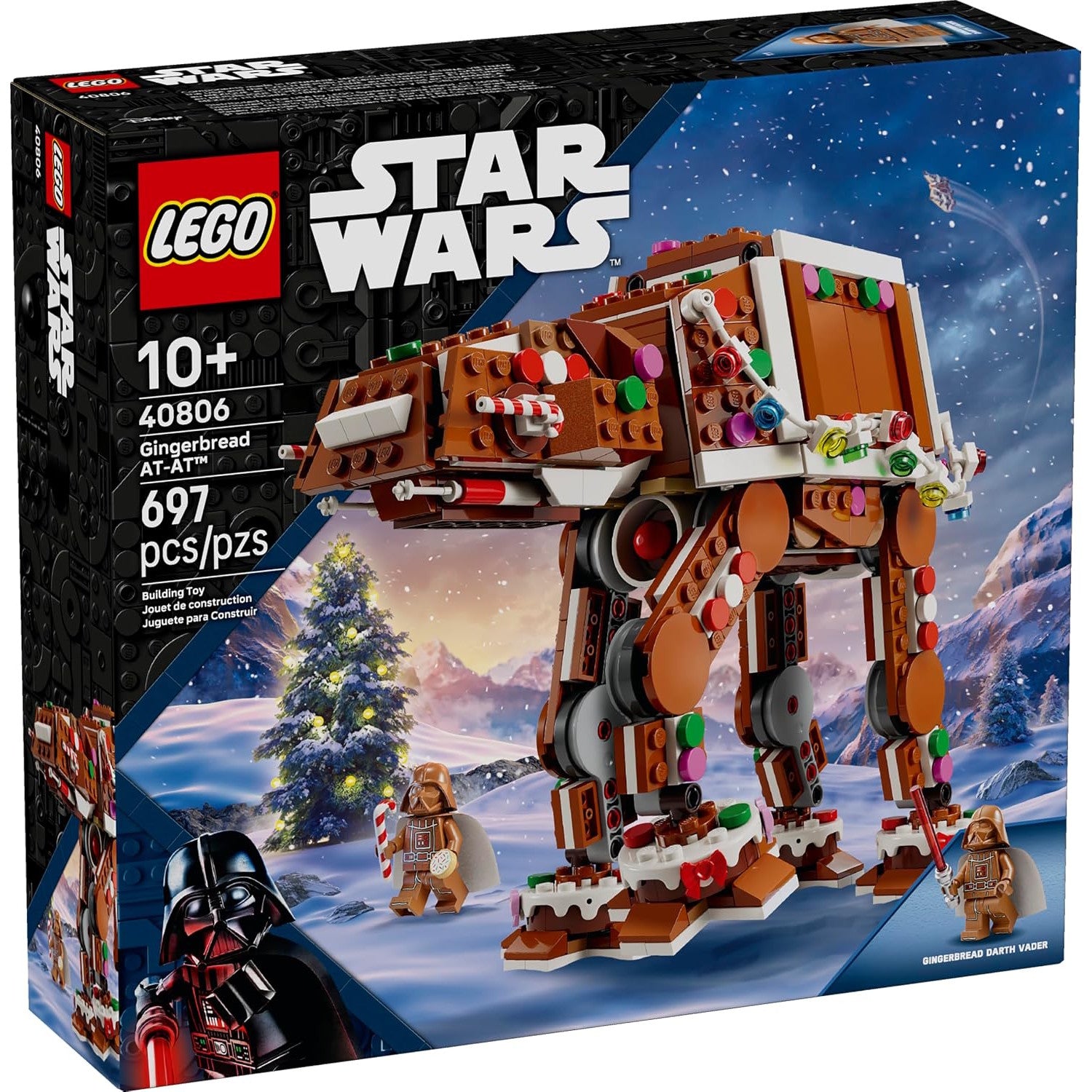 LEGO Star Wars: [Gingerbread AT-AT Walker, #40806]