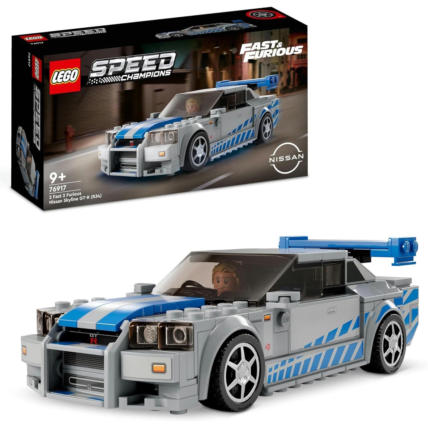 LEGO: Speed Champions [2 Fast 2 Furious Nissan Skyline GT-R #76917] LEGO LEGO