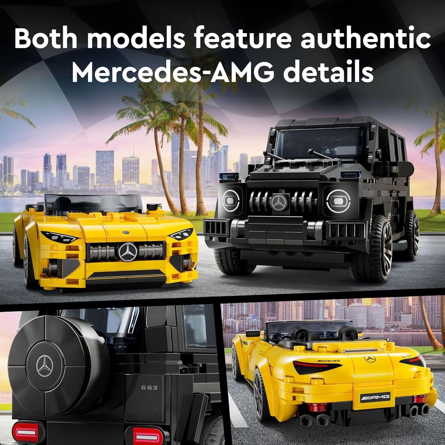 LEGO: Speed Champions [Mercedes-AMG G 63 & Mercedes-AMG SL 63 #76924] LEGO LEGO