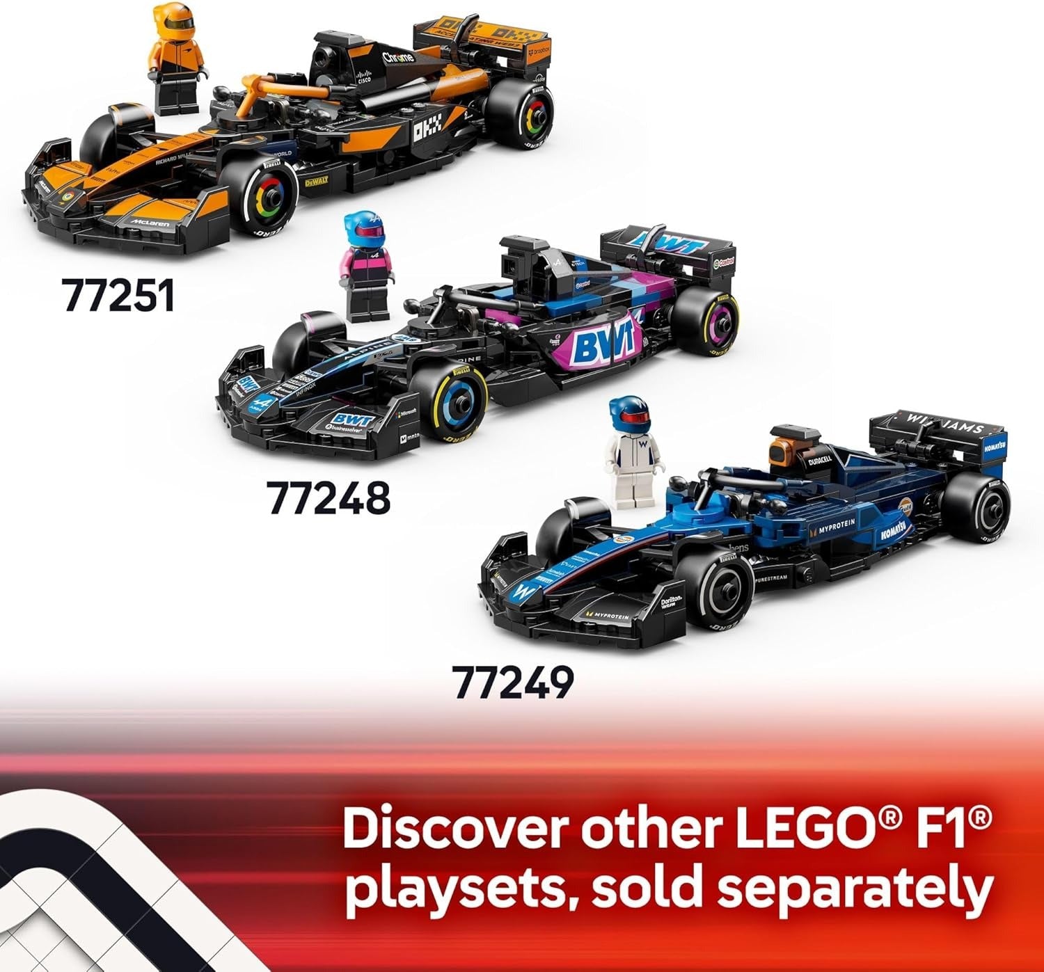 LEGO: Speed Champions [Mercedes-AMG F1 W15 Race Car #77244] LEGO LEGO