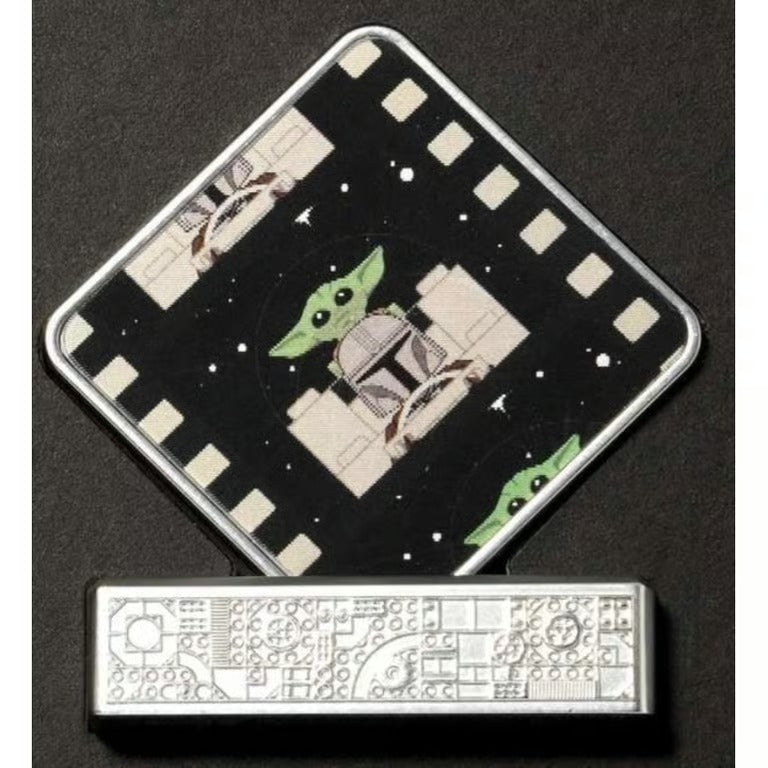 LEGO Star Wars: The Mandalorian and Grogu Lenticular Display [LEGO, #5010320] Memorabilia LEGO