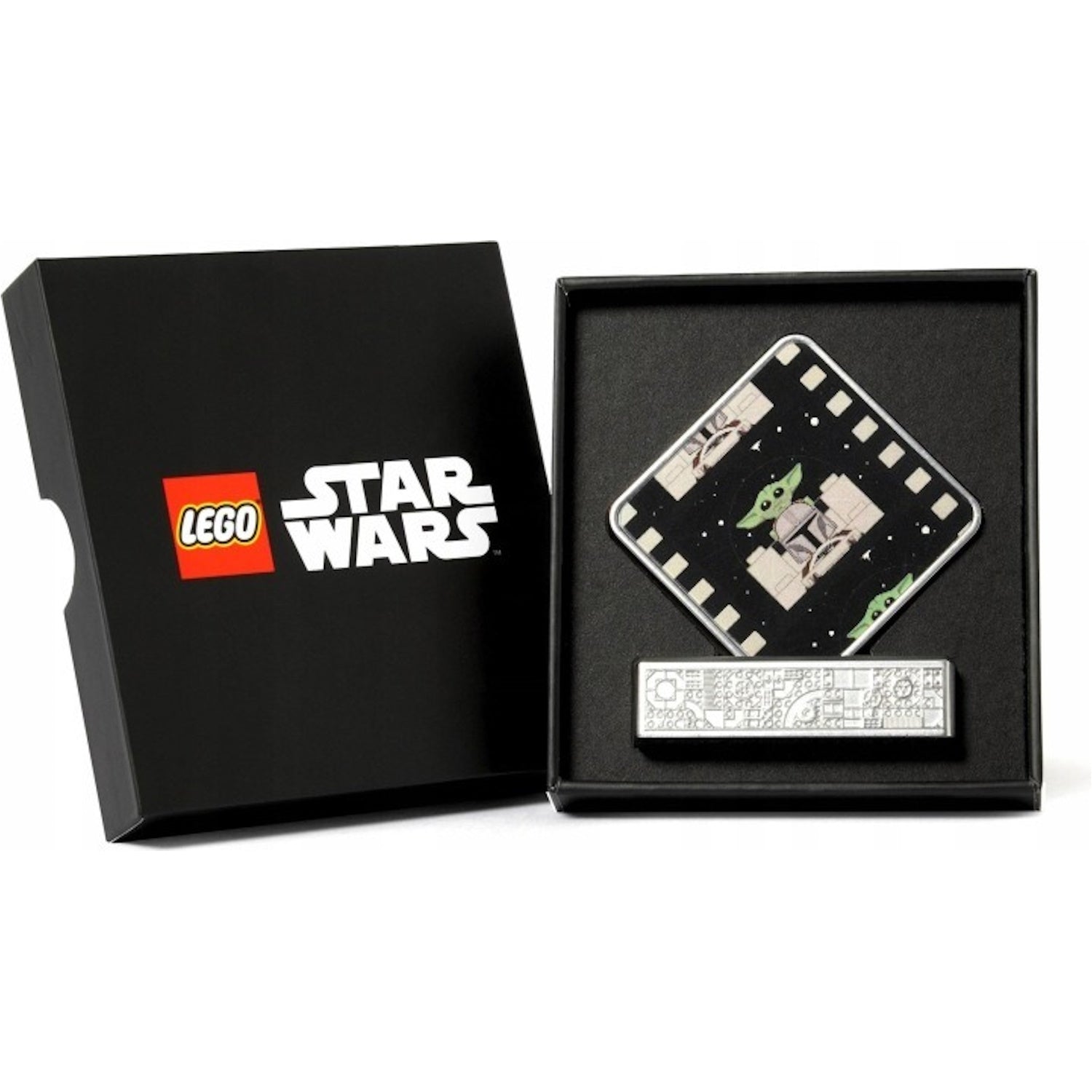 LEGO Star Wars: The Mandalorian and Grogu Lenticular Display [LEGO, #5010320] Memorabilia LEGO