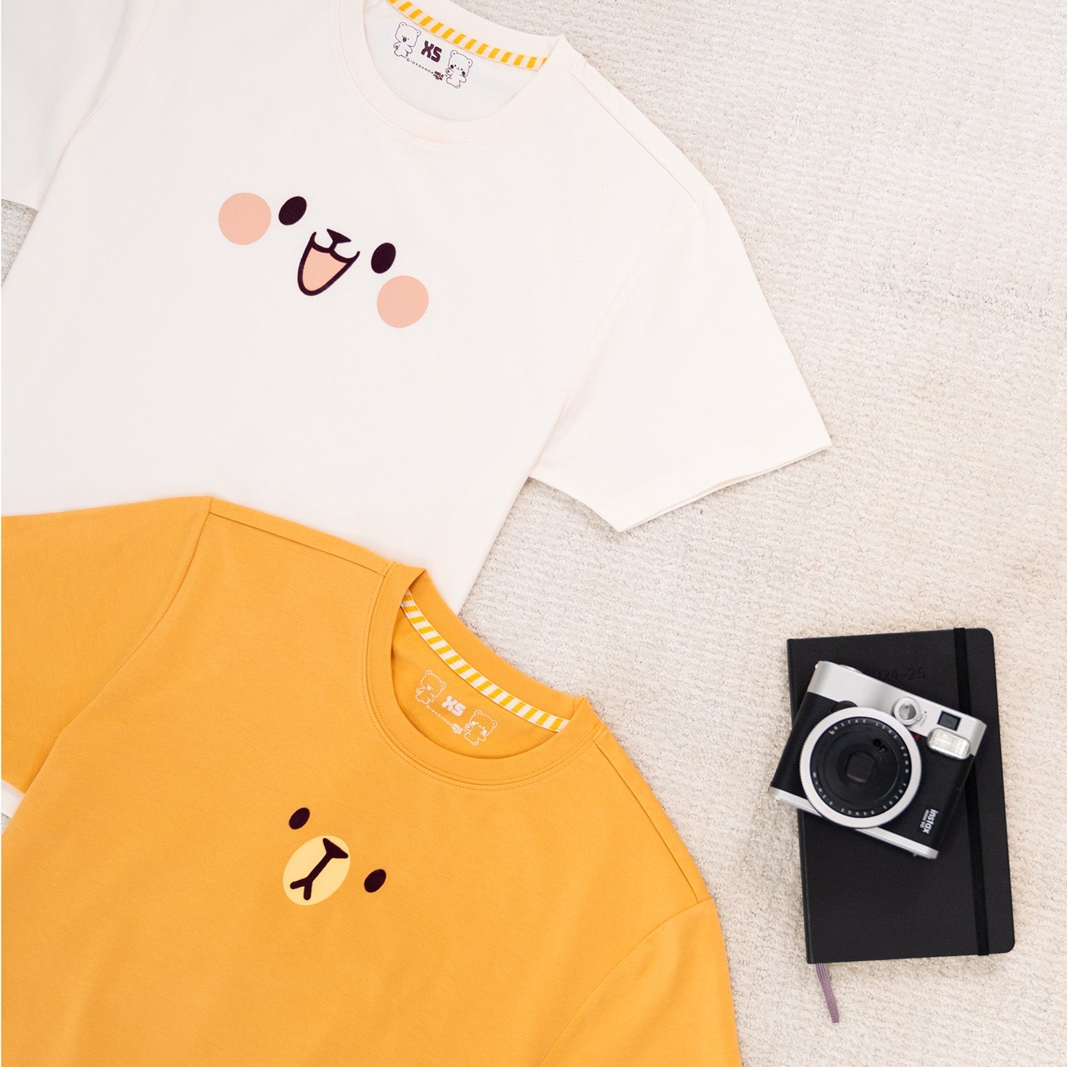 Milk Mocha Bear: Giordano X Milk Mocha Bear: Mocha T-shirt T-Shirts Milk Mocha Bear