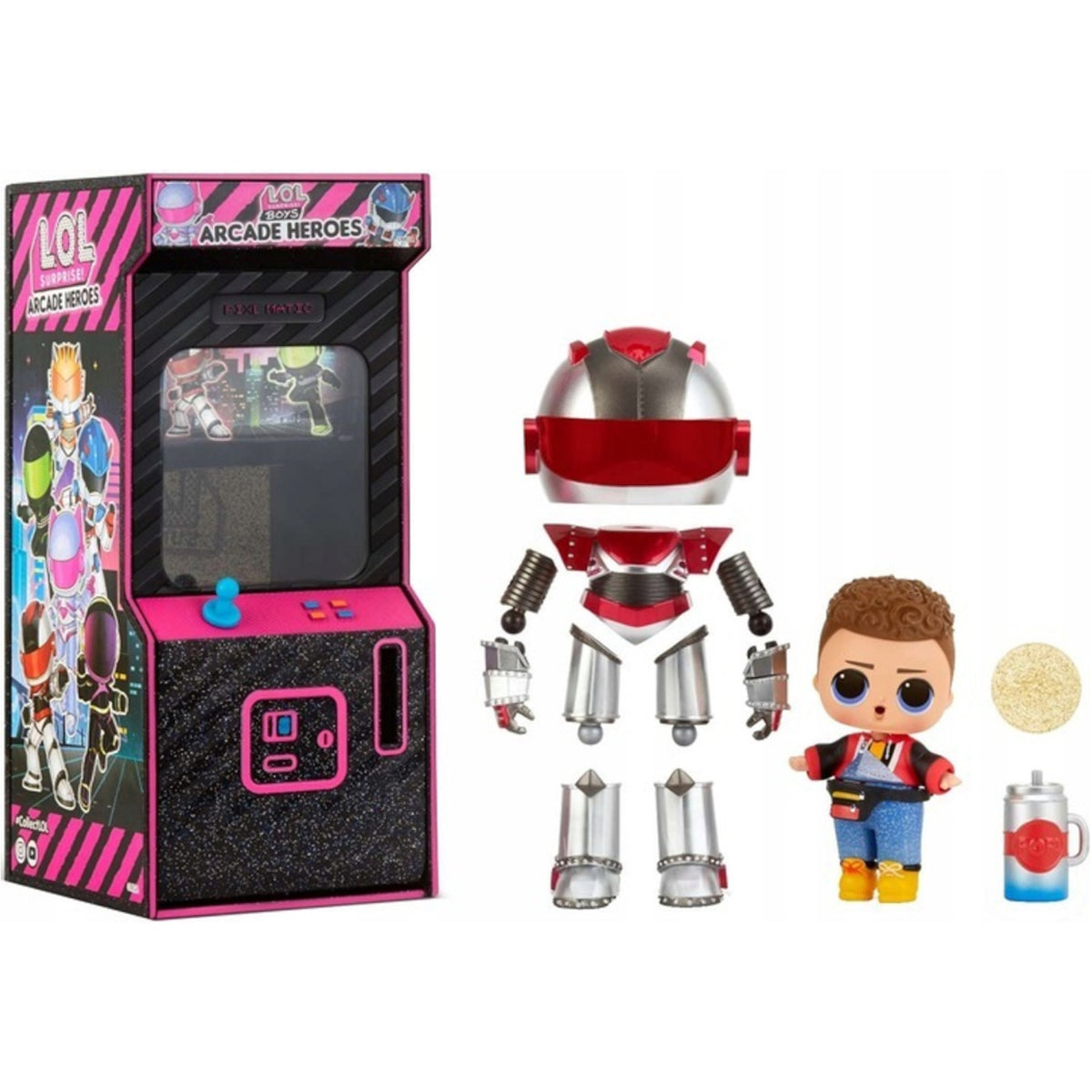 LOL Surprise: Boys Arcade Heroes Series 1 - Gear Guy / Titanium Toys & Games LoL Surprise   