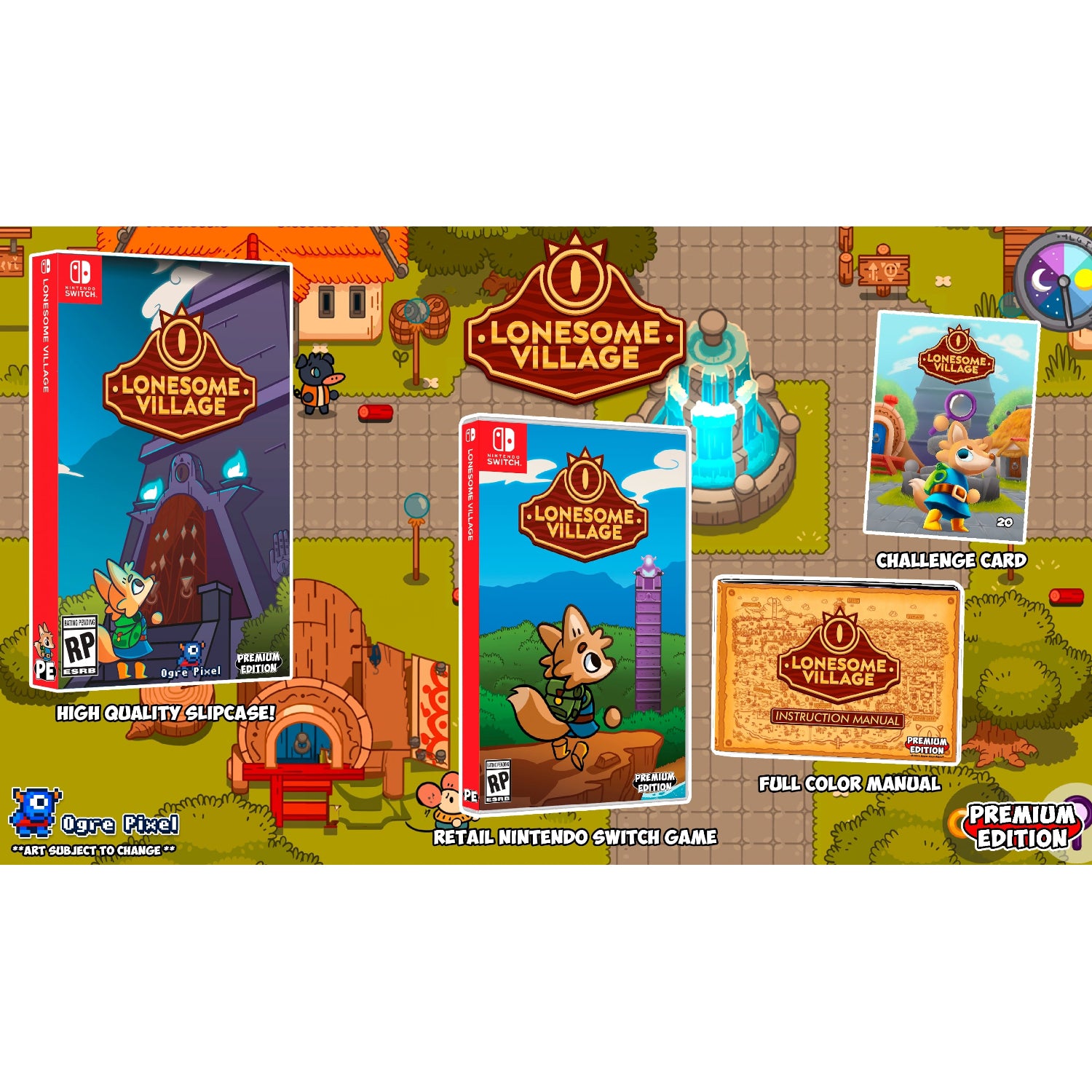 Lonesome Village - Premium Edition Games #20 [Nintendo Switch] Nintendo Switch Video Game Premium Edition Games