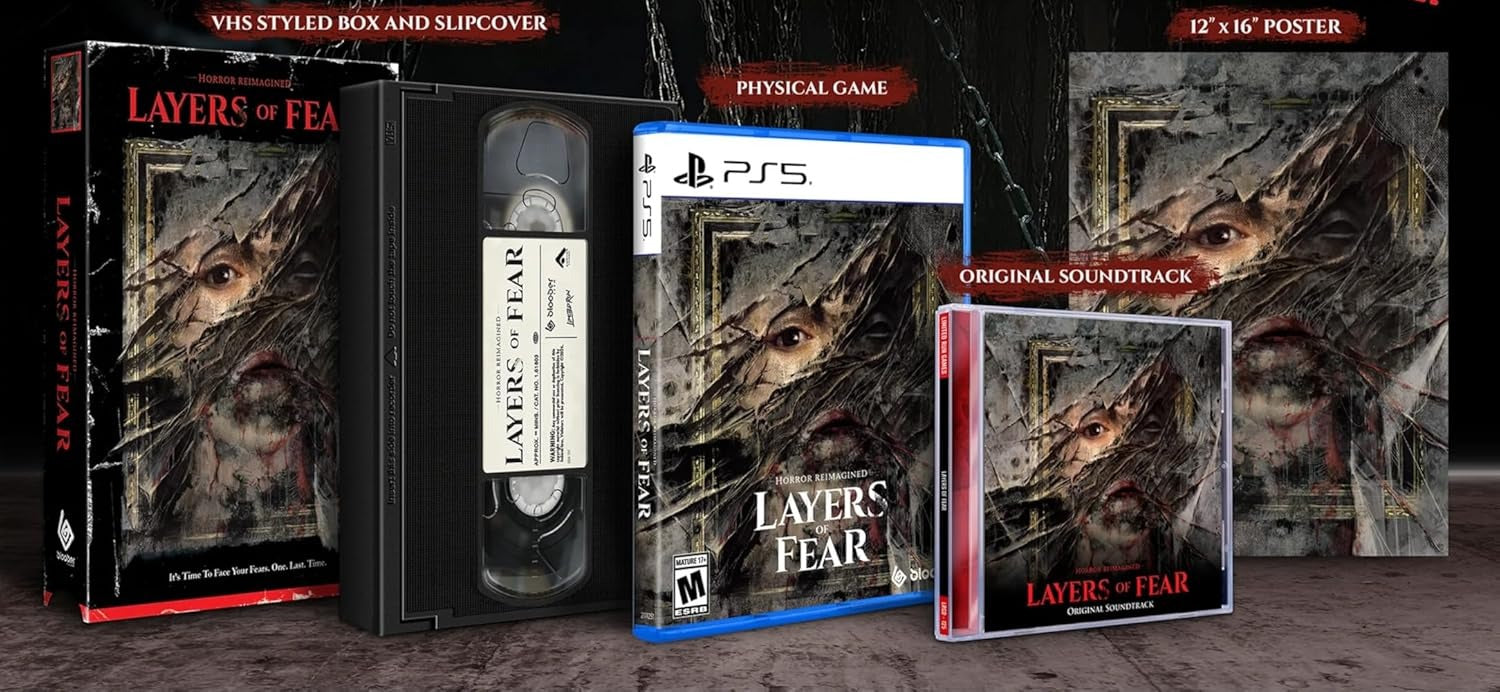 Layers of Fear VHS Edition [PlayStation 5] PlayStation 5 Video Game Limited Run Games
