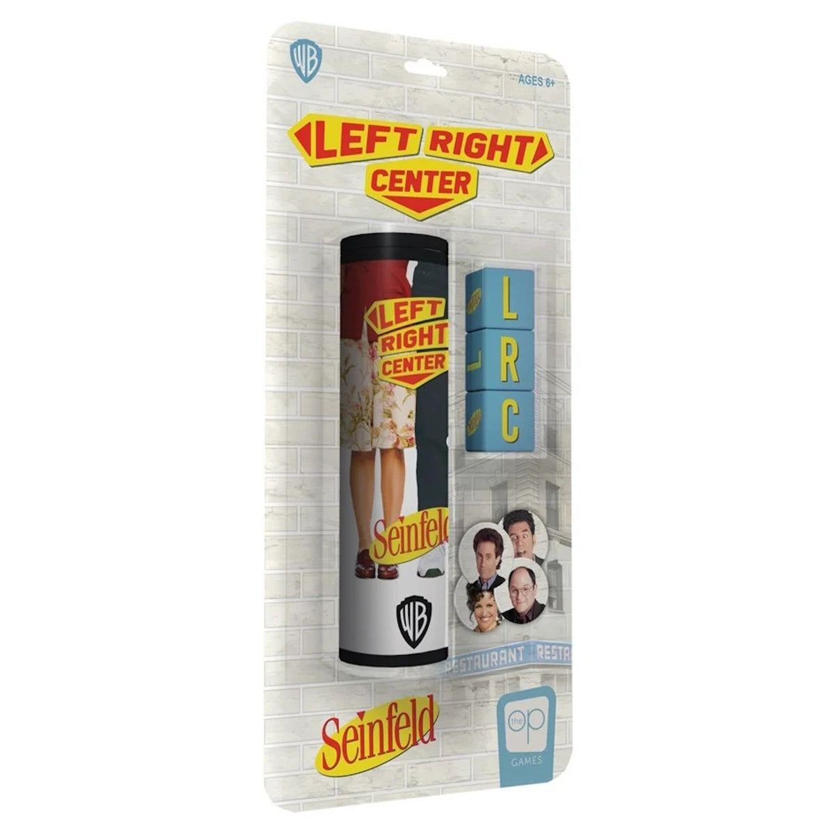 Left Right Center Seinfeld Edition [Board Game, 3+ Players] Board Game OPGames