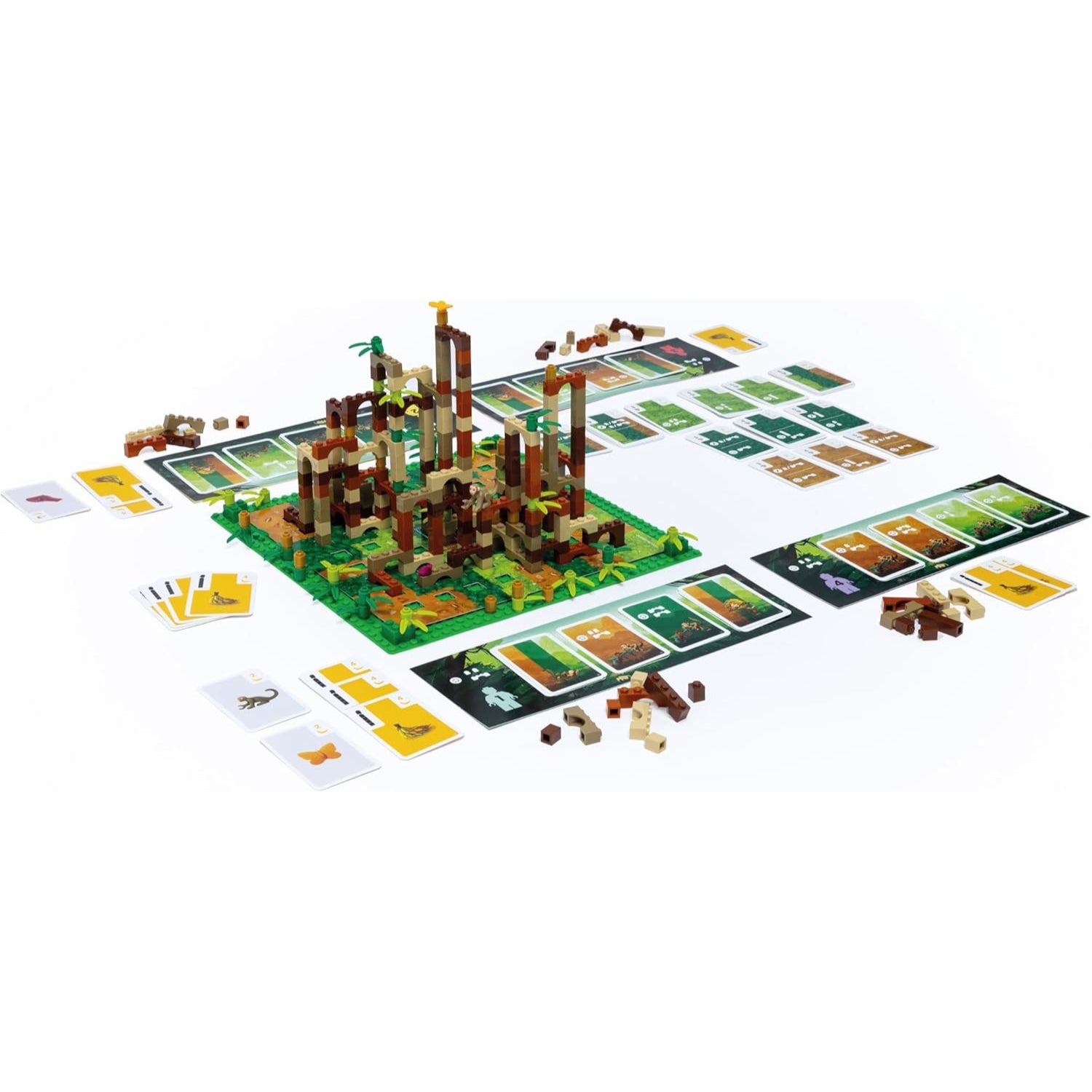 Monkey Palace: A Lego Board Game [Board Game, 2-4 Players] Board Game Asmodee   