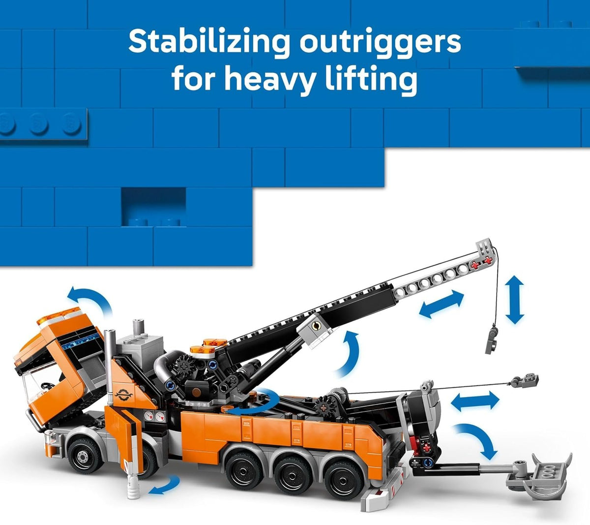 LEGO: City [Heavy-Duty Recovery Tow Truck with Crane #60467] LEGO LEGO