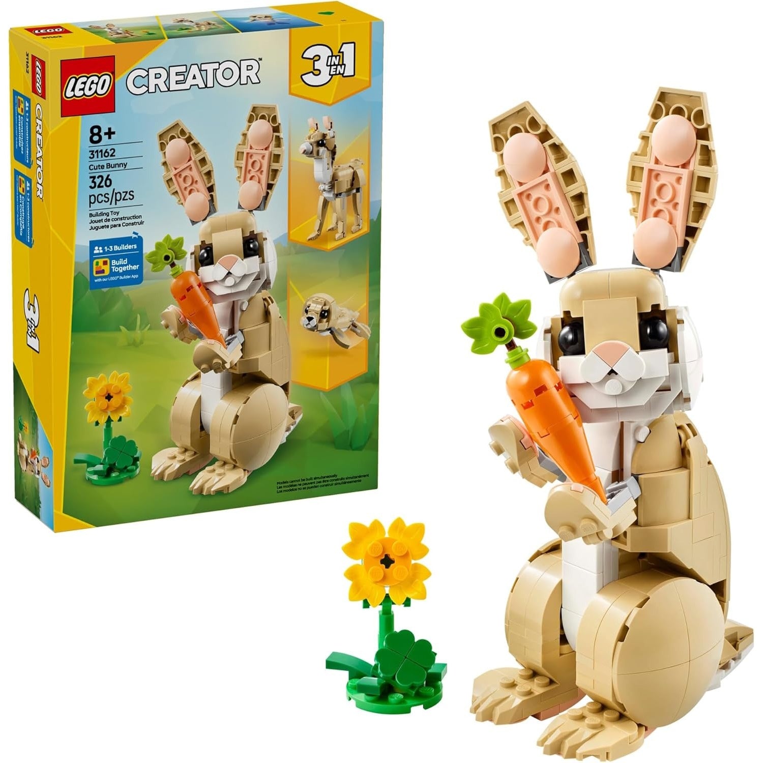 LEGO: Creator [Cute Bunny #31162] LEGO LEGO