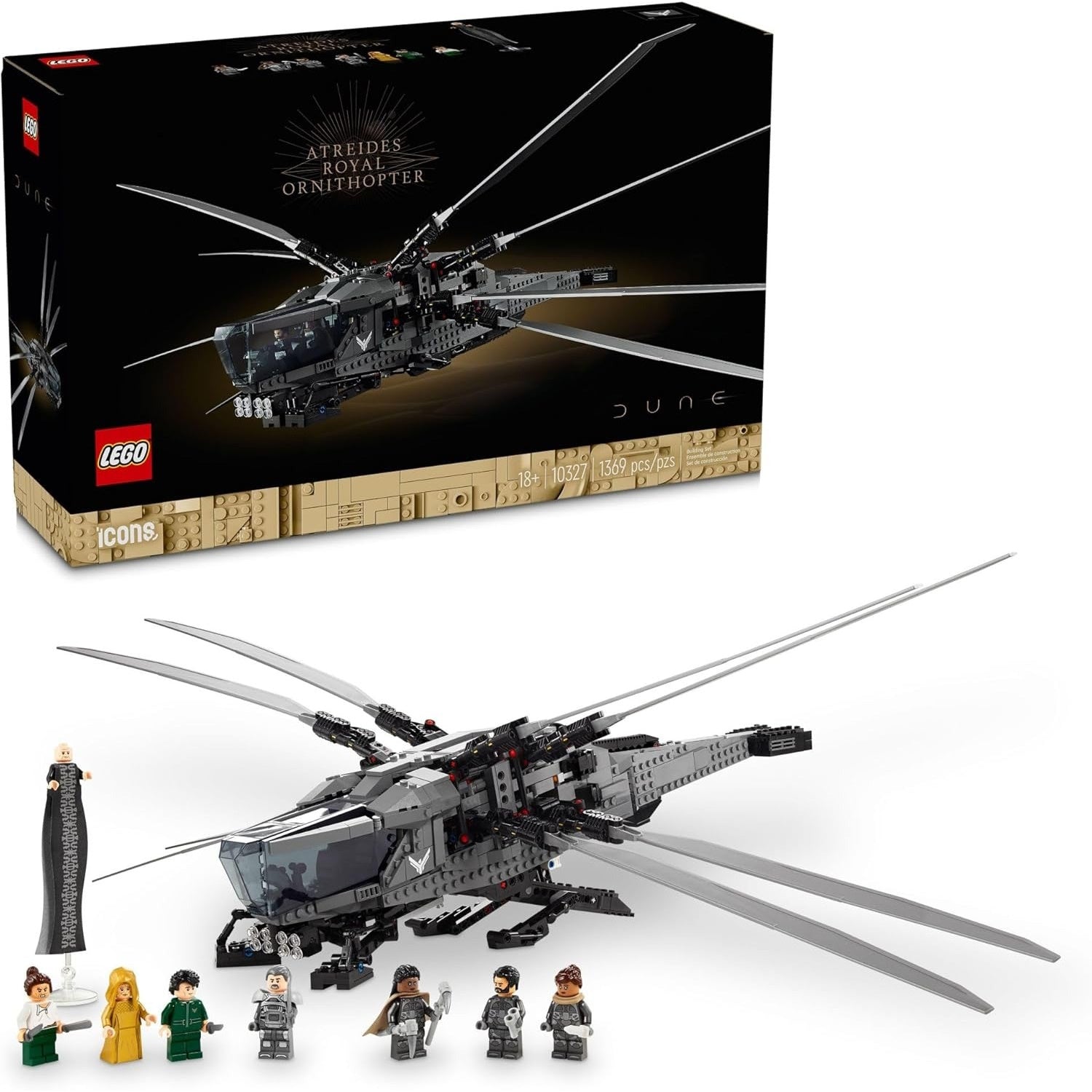 LEGO: Icons [Dune Atreides Royal Ornithopter #10327] LEGO LEGO