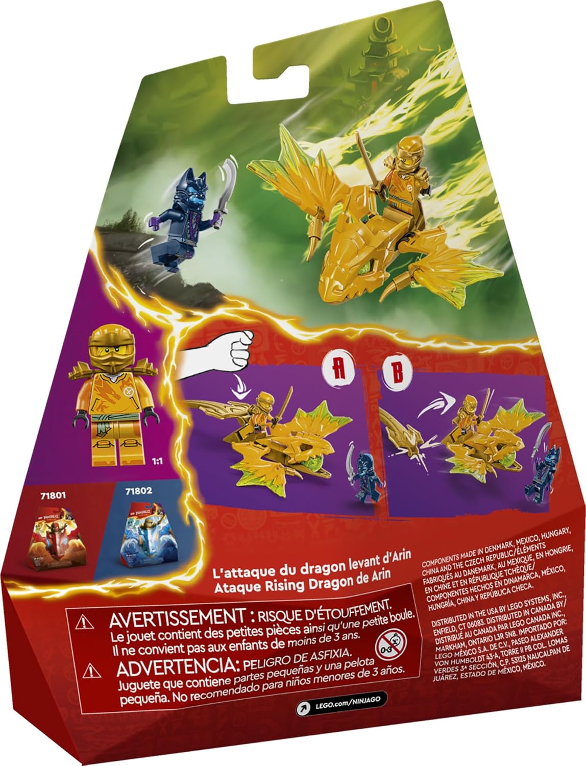 LEGO: Ninjago [Arin's Rising Dragon Strike #71803] LEGO LEGO