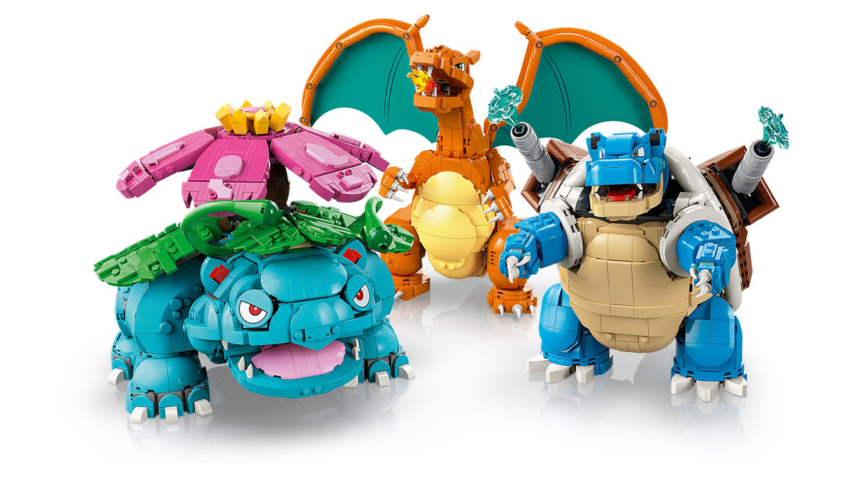 Pokemon: Venusaur, Charizard and Blastoise #72153 LEGO LEGO