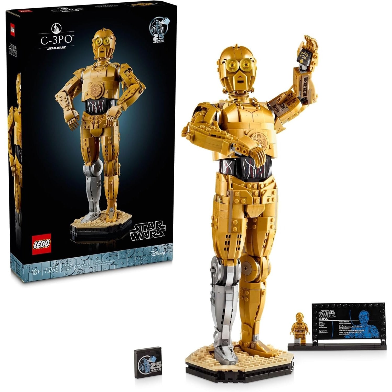 LEGO Star Wars: C-3PO [LEGO, #75398] LEGO LEGO