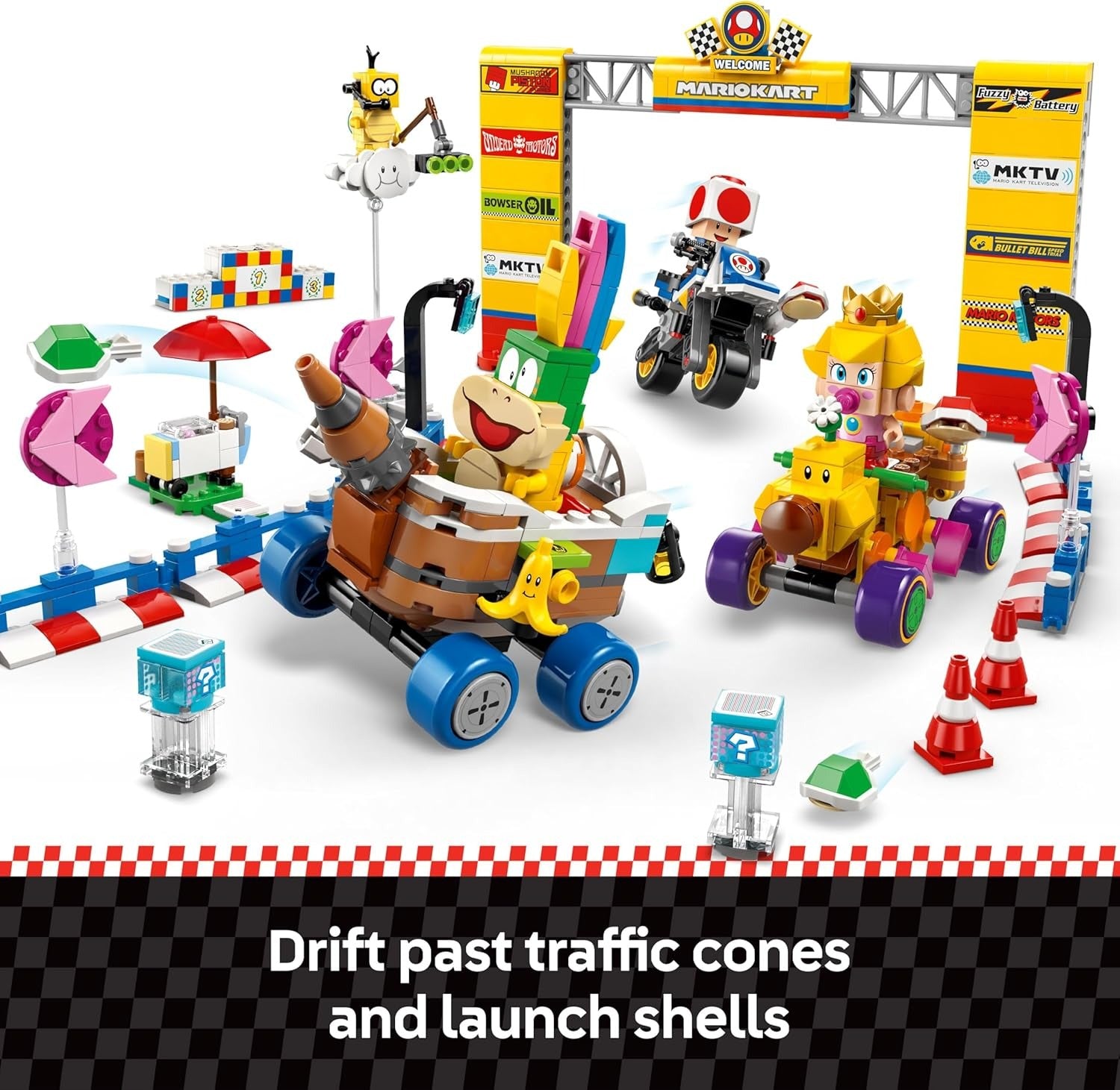 LEGO: Super Mario [Mario Kart - Baby Peach & Grand Prix Set #72036] LEGO LEGO